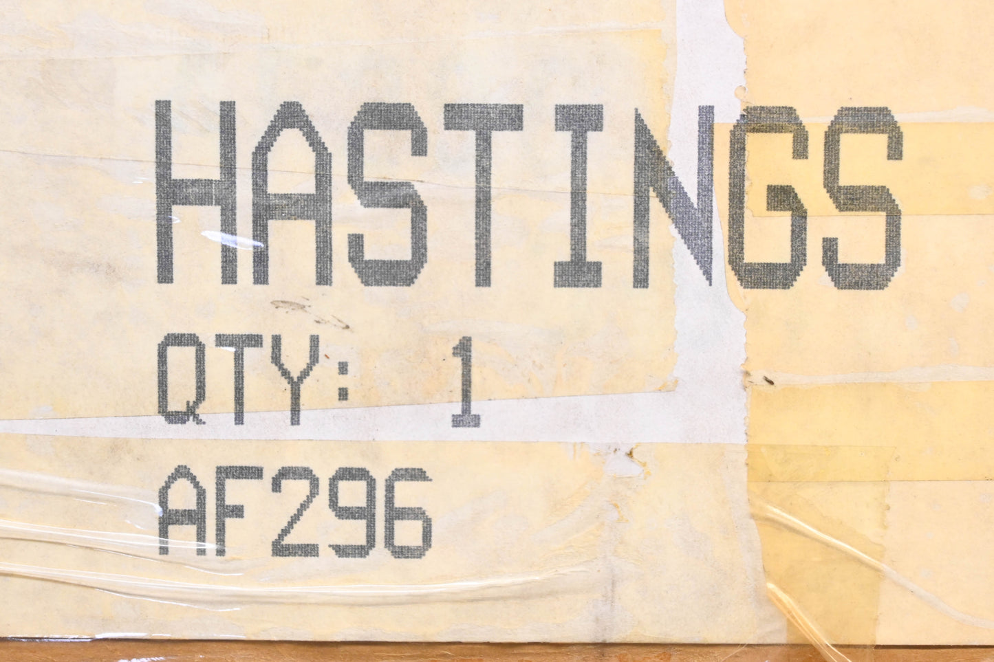 Hastings AF296, AF-296 Air Filter NOS
