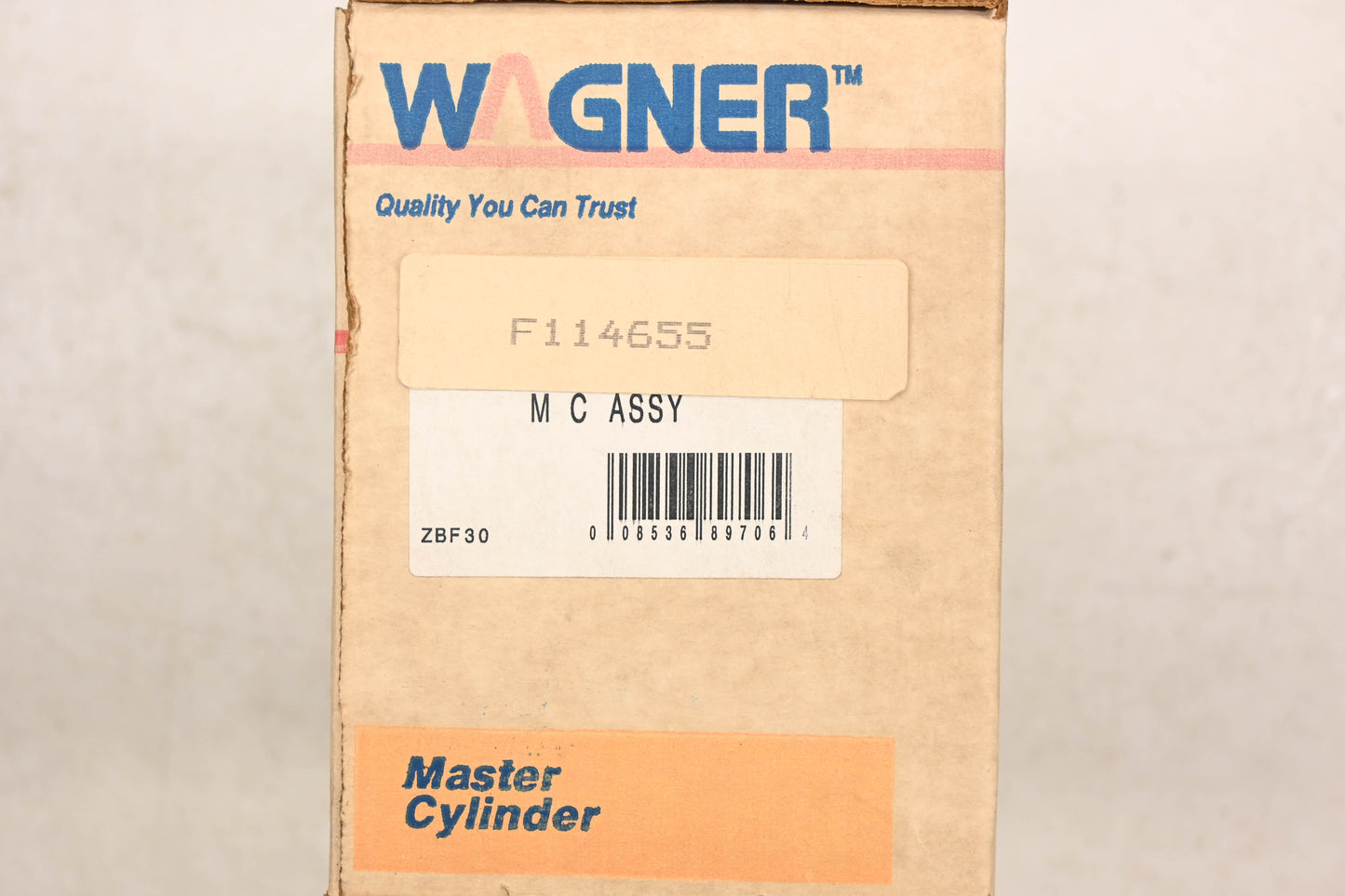 Wagner F114655, M39612 Brake Master Cylinder NOS