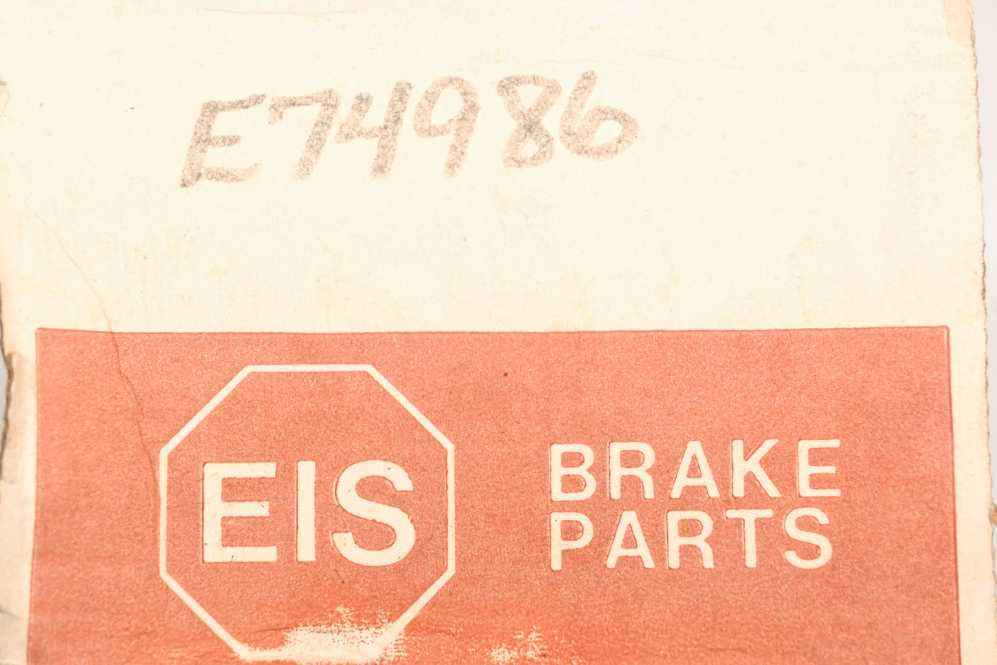EIS E74986 Brake Master Cylinder Assembly NOS