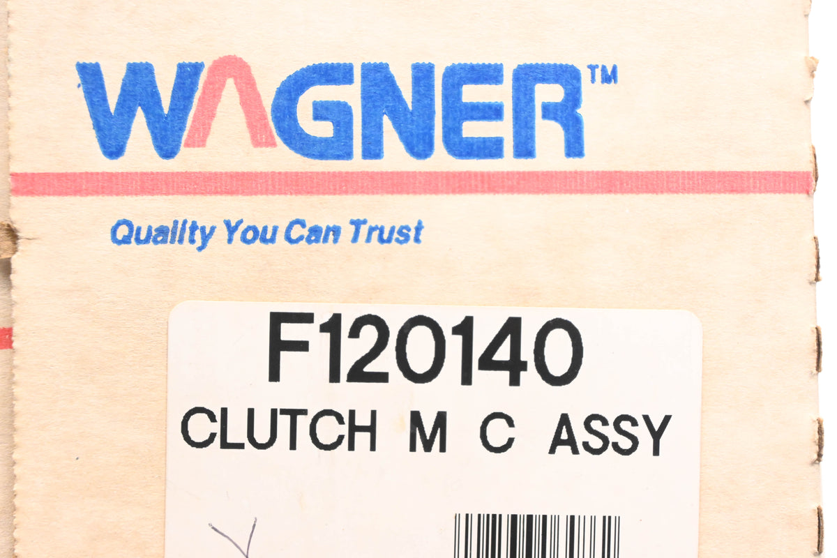 Wagner F120140, CM39837 Clutch Master Cylinder Assembly NOS
