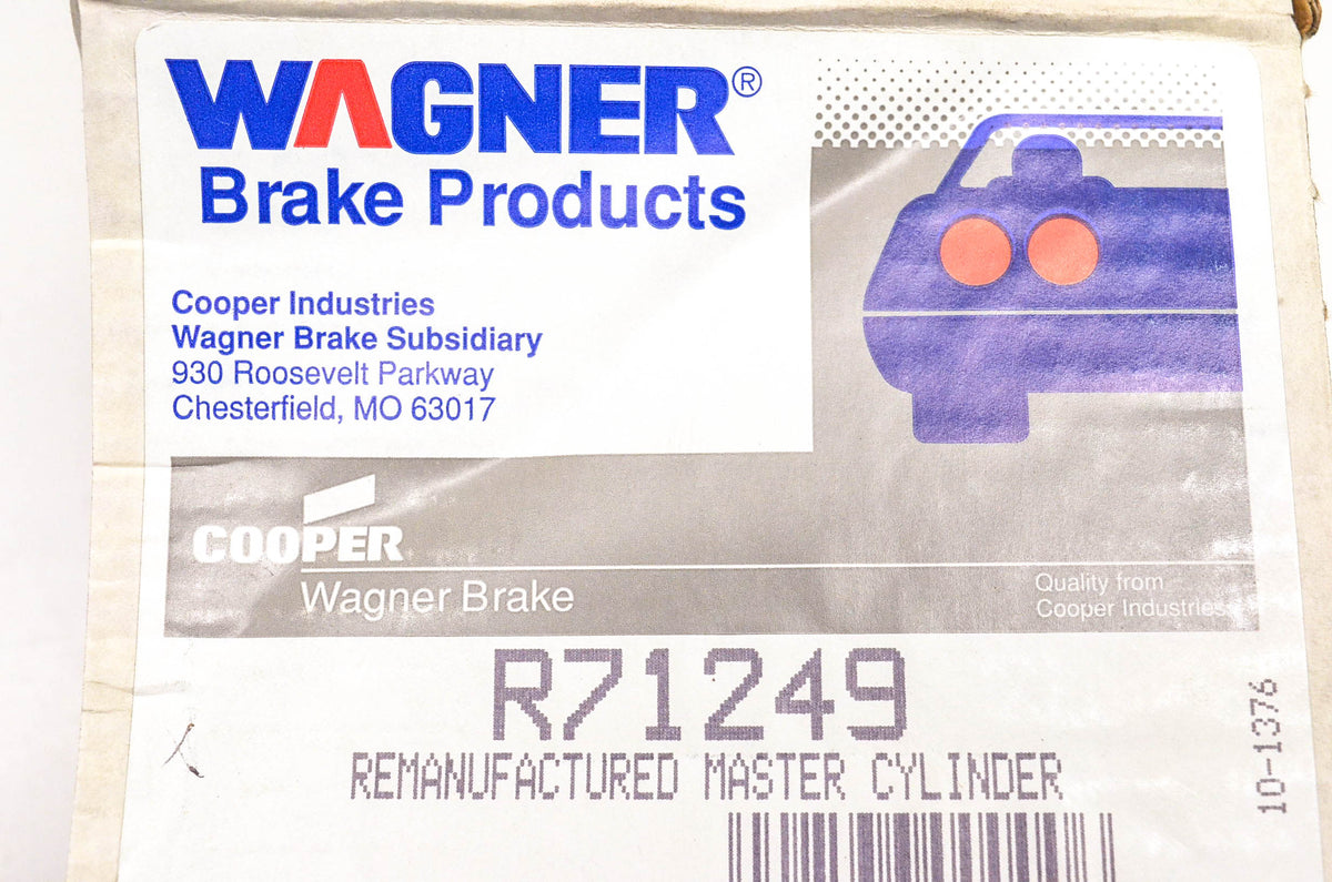 Wagner R71249 Remanufactured Brake Master Cylinder NOS