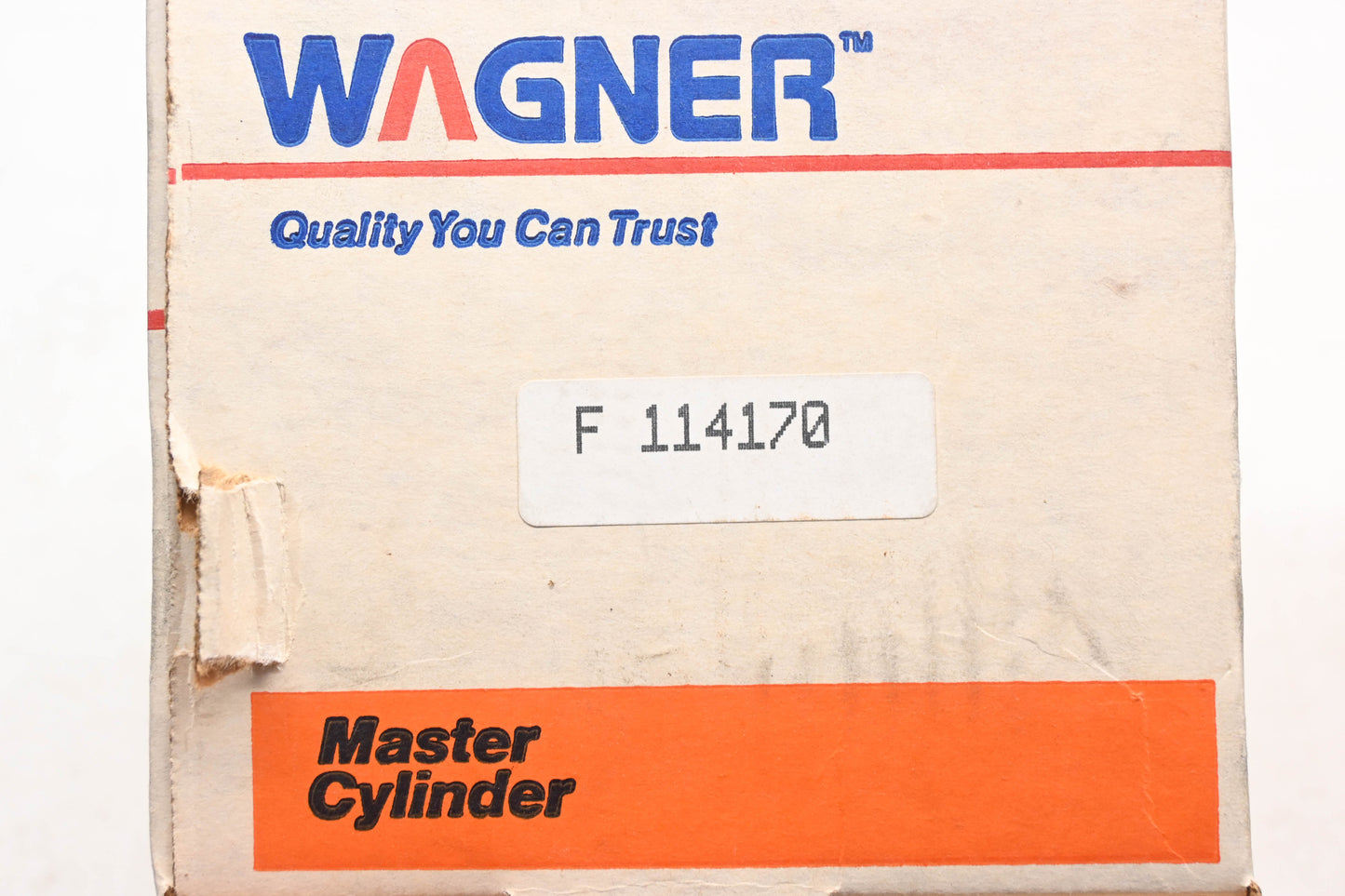 Wagner F114170, 30015C Brake Master Cylinder Assembly NOS