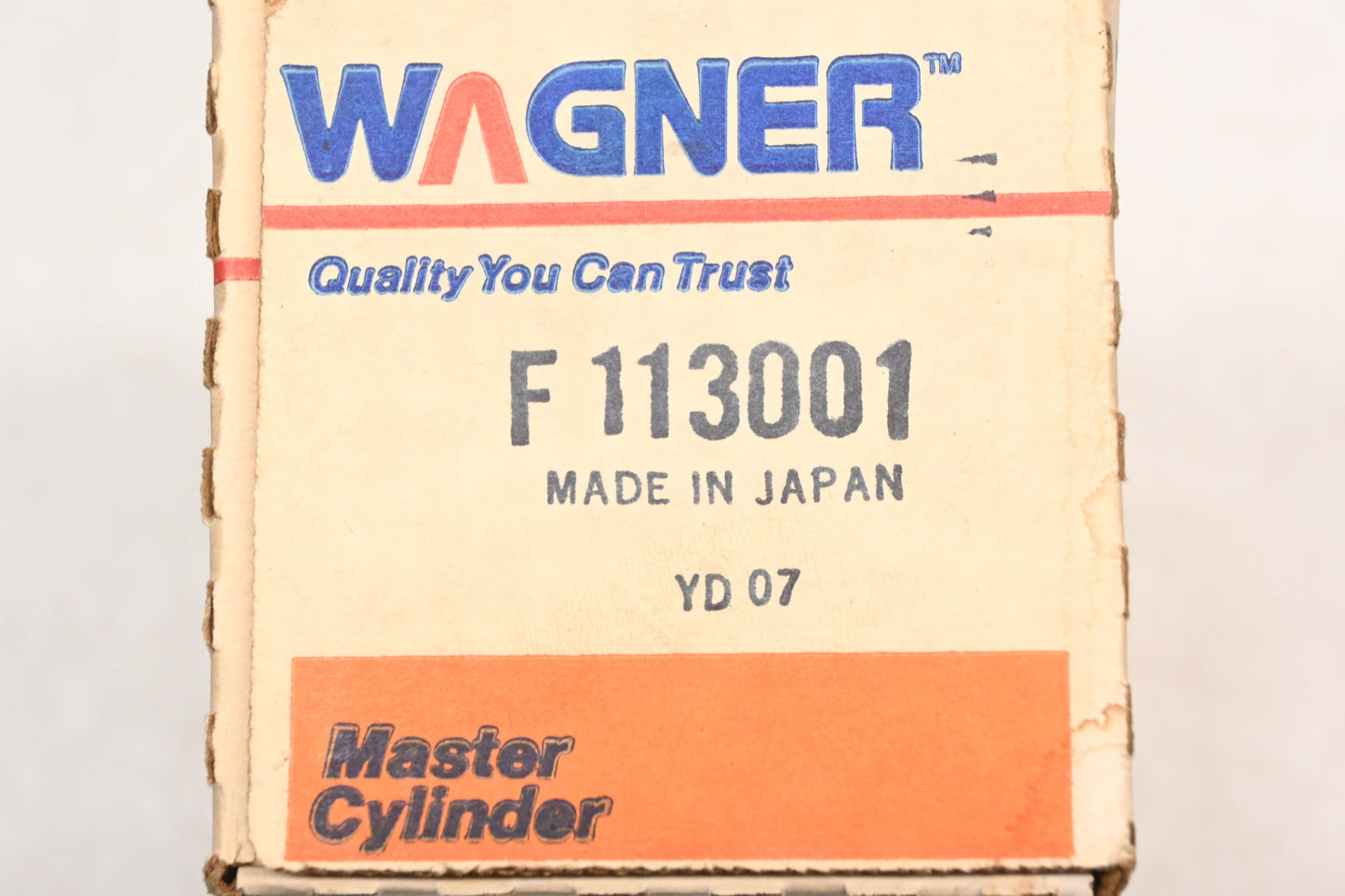 Wagner F113001 Brake Master Cylinder Assembly NOS