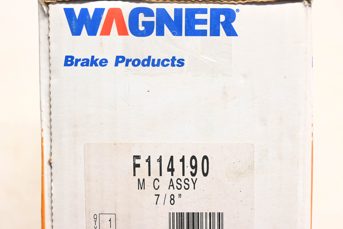Wagner F114190, FF120410 Brake Master Cylinder Assembly NOS