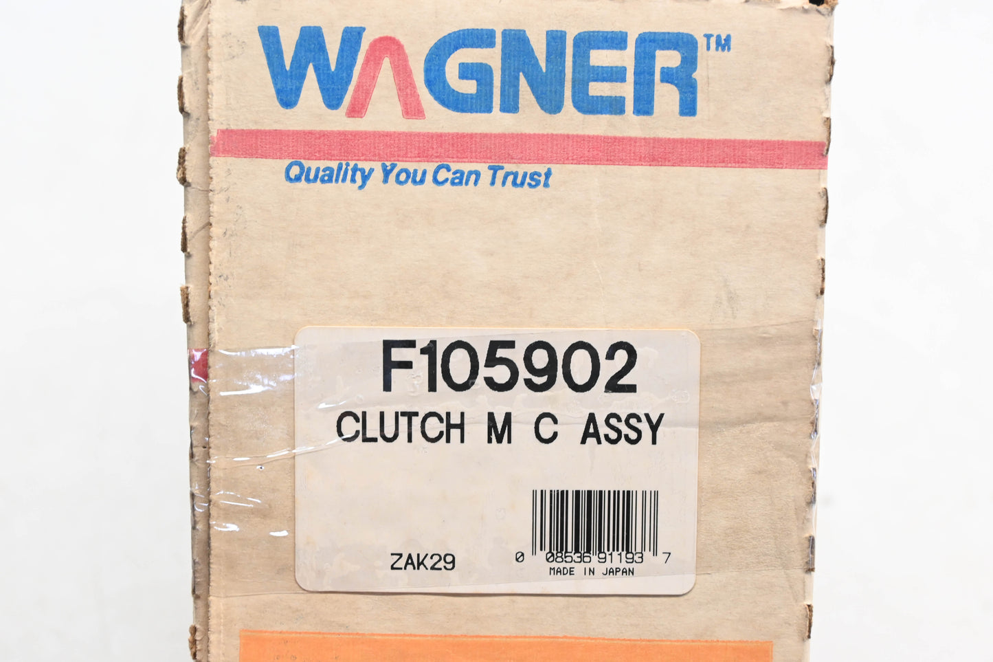 Wagner F105902 Clutch Master Cylinder Assembly NOS
