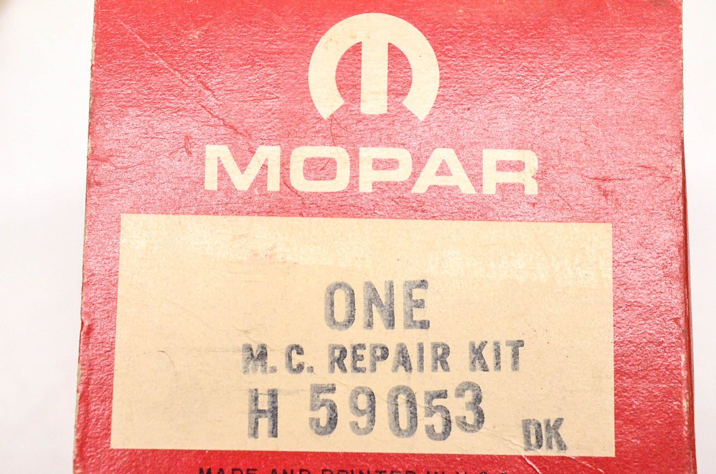 Mopar H-59053, H59053 Master Cylinder Repair Kit NOS