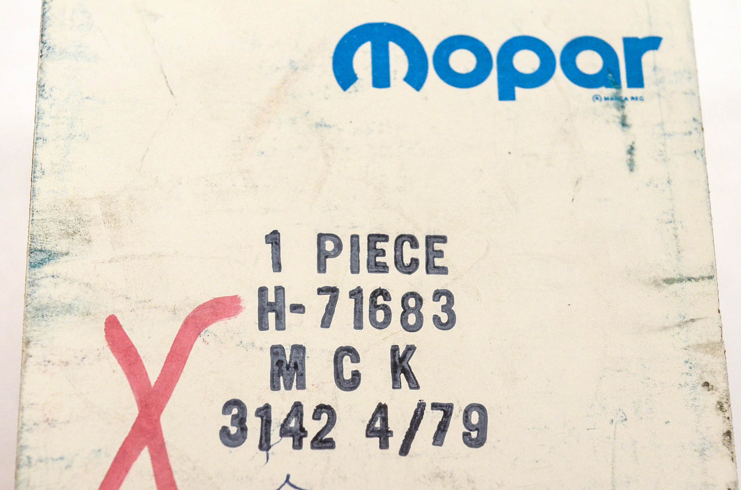 Mopar H-71683, H71683 Master Cylinder Repair Kit NOS