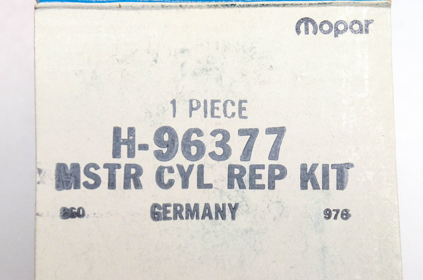 Mopar H-96377, H96377 Master Cylinder Repair Kit NOS
