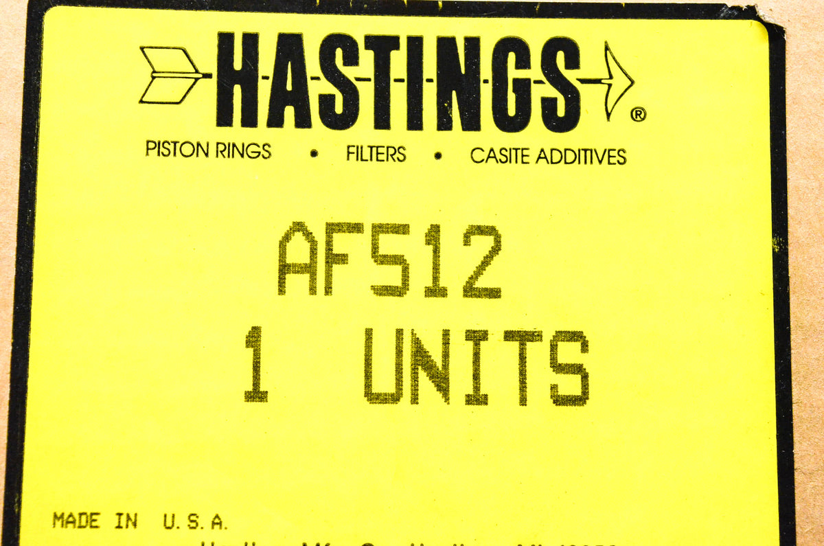 Hastings AF512 Air Filter NOS