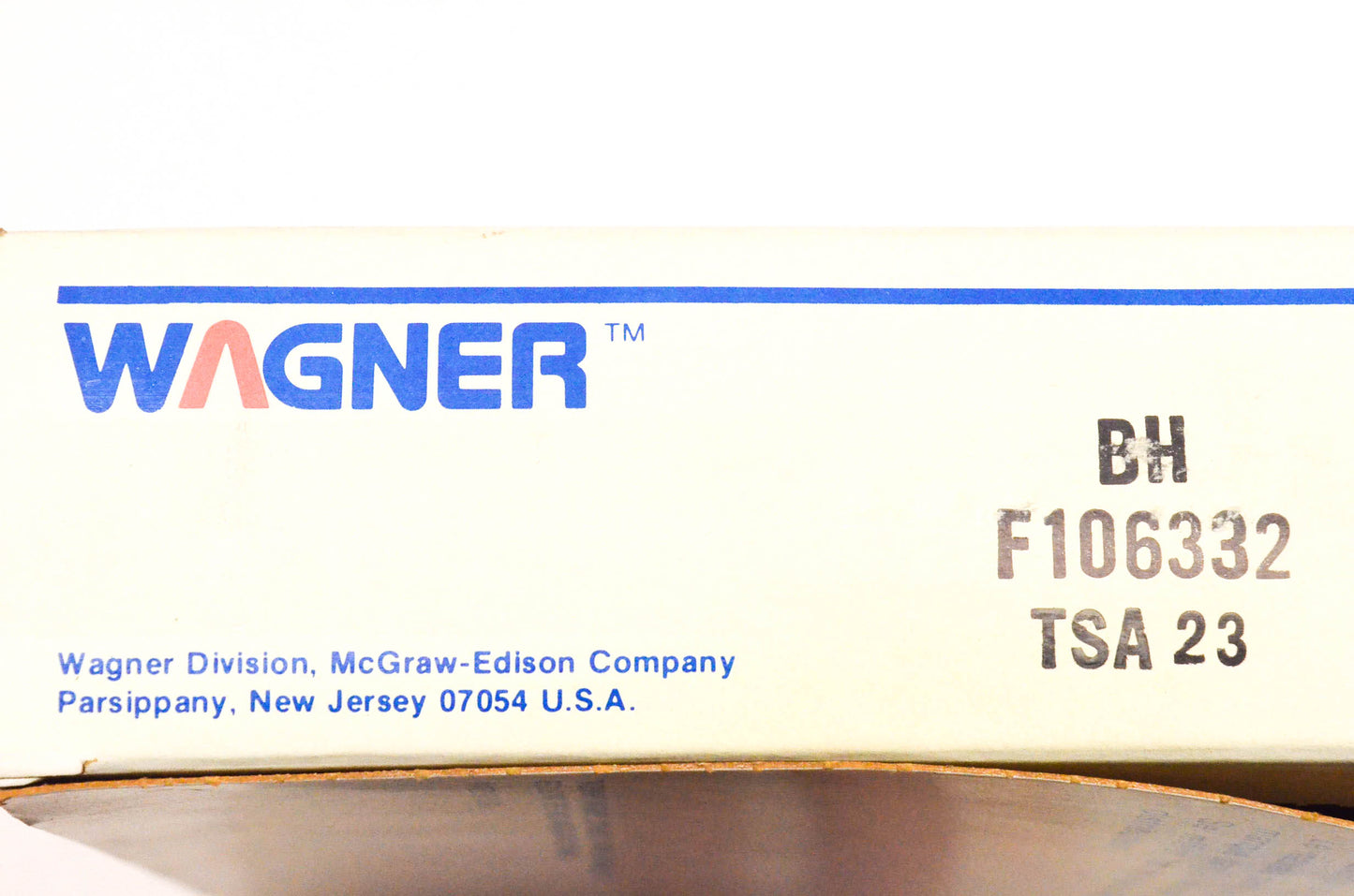 Wagner F106332 1985 Ford Ranger Parking Brake Hose NOS