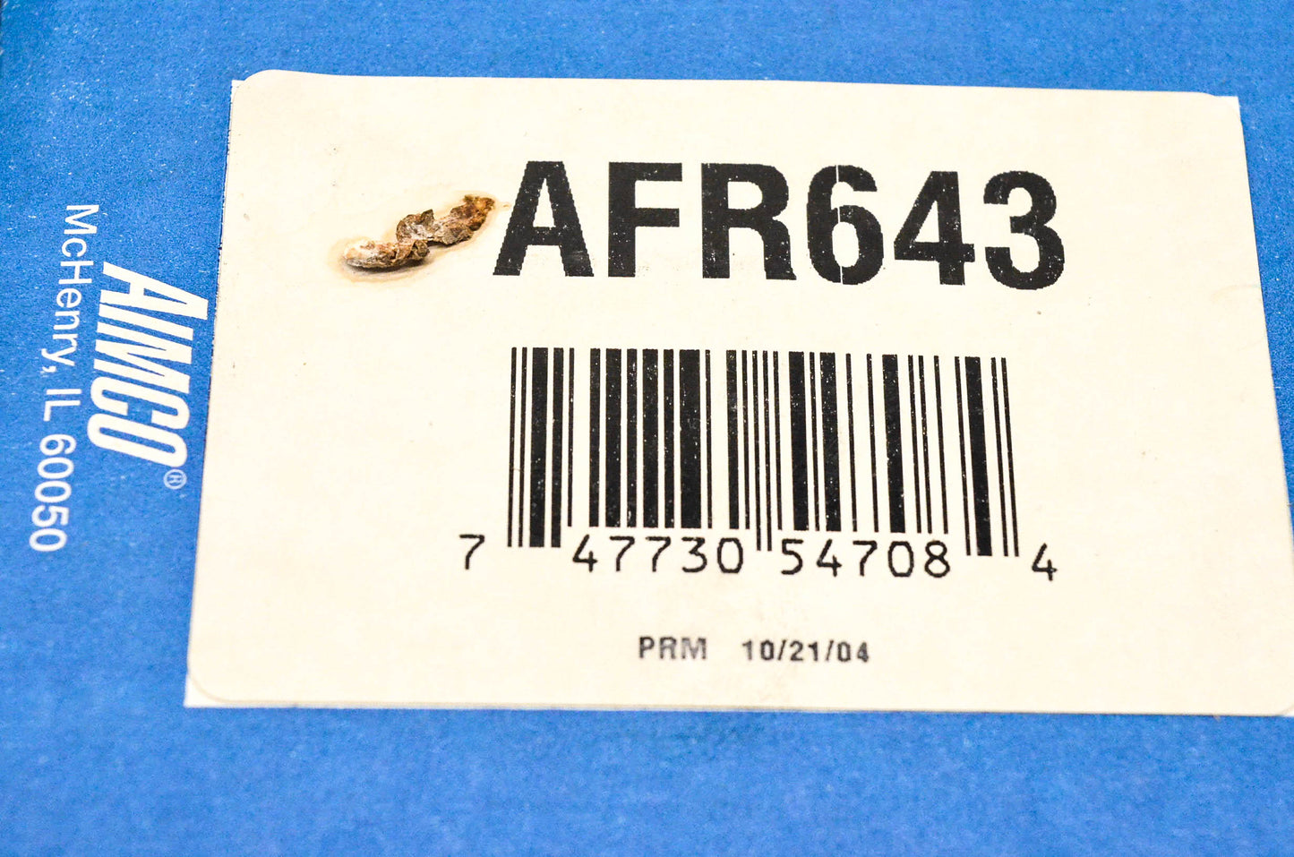 Aimco AFR643 Remanufactured Brake Shoe Kit NOS