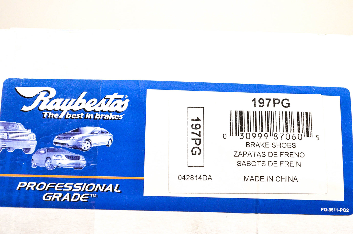 Raybestos 197PG Brake Shoe Kit NOS