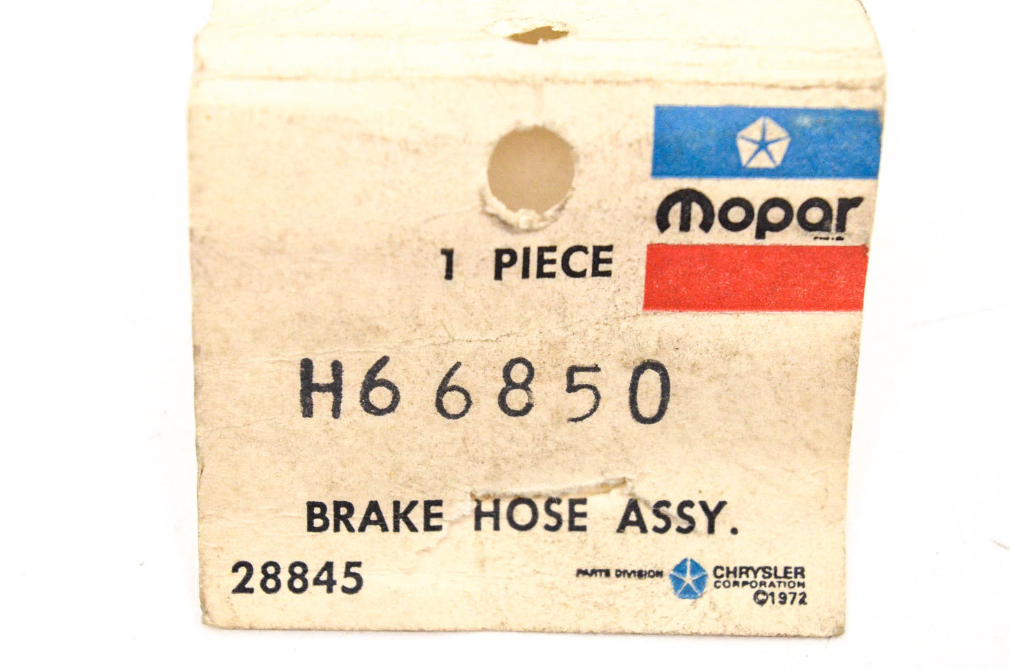 Mopar H-66850, H66850, 66850 Brake Hose NOS