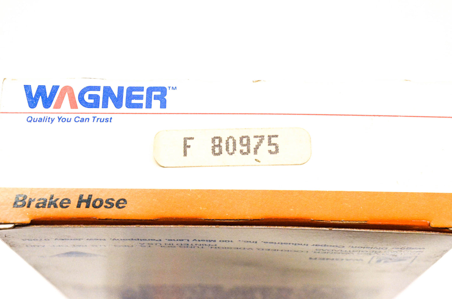 Wagner F80975, BH80975 Front Brake Hydraulic Hose 73-74 Ford E-100 200 300 NOS
