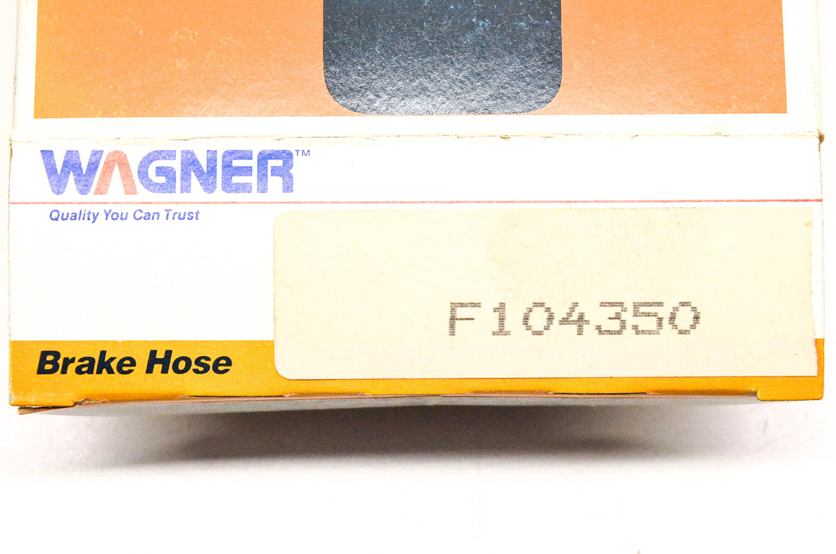 Wagner F104350 Brake Hydraulic Hose For 1980-89 Plymouth Grand Fury Chrysler NOS