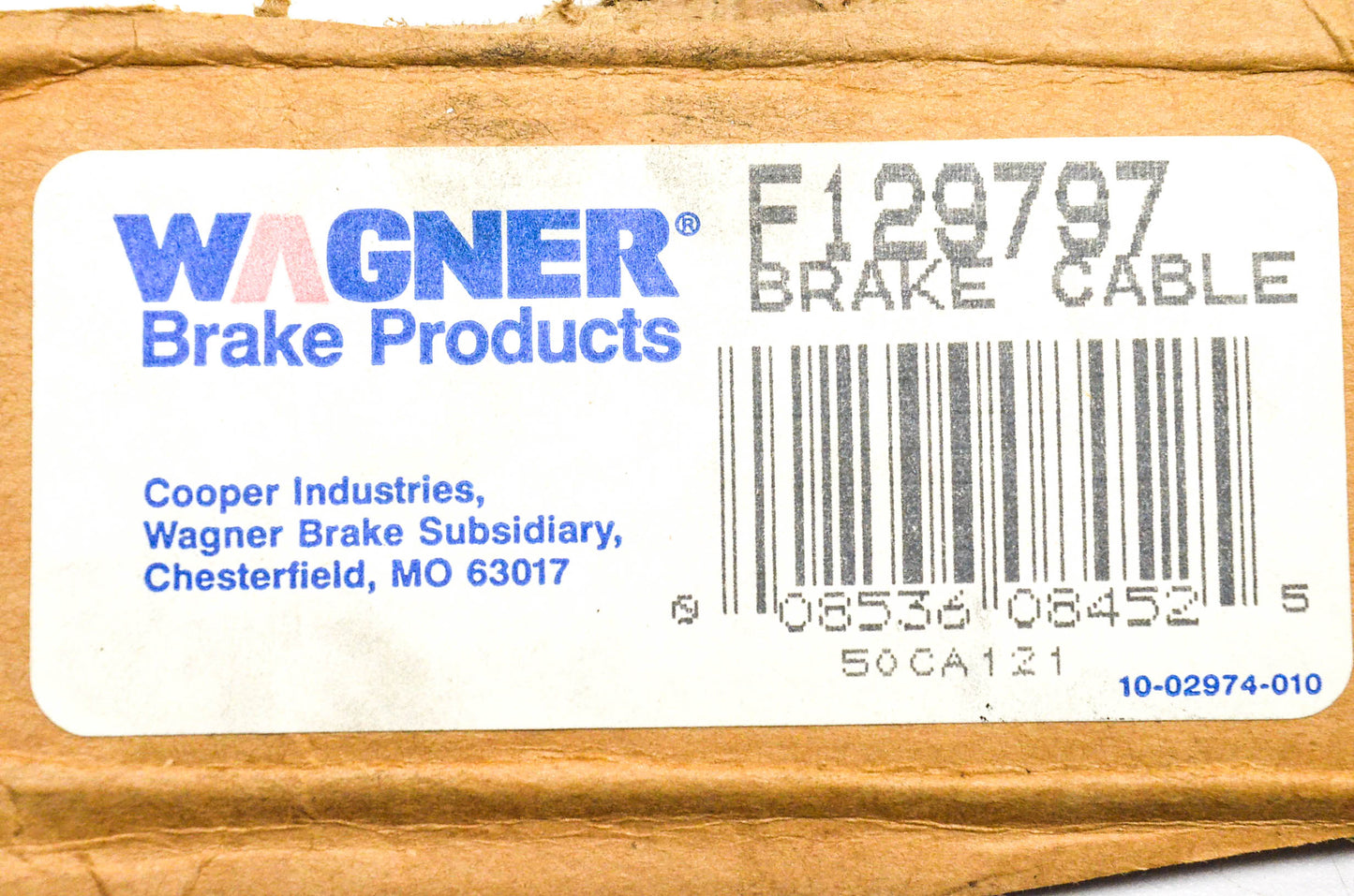 Wagner F129797 Brake Hydraulic Hose NOS