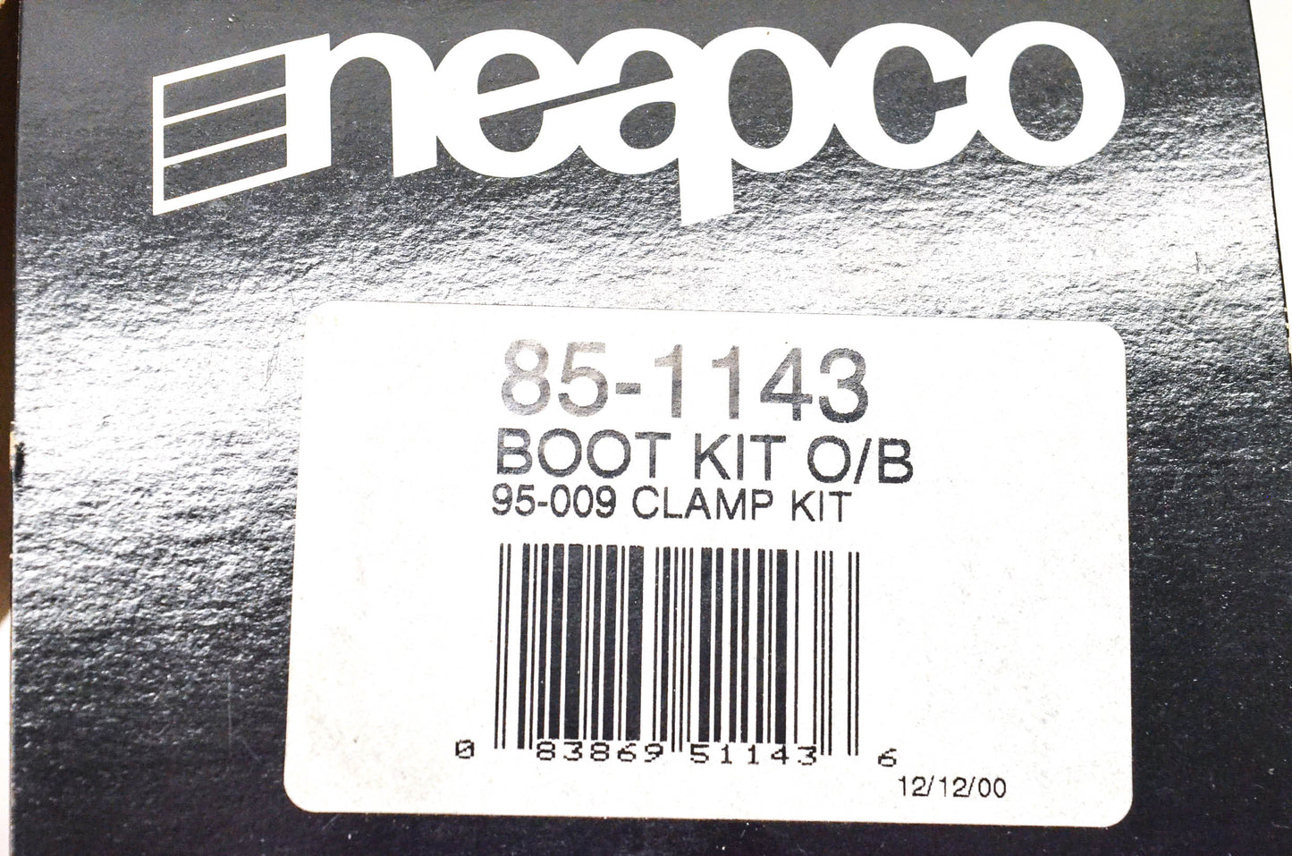 Neapco 85-1143, 95-009 Outboard Boot Kit NOS