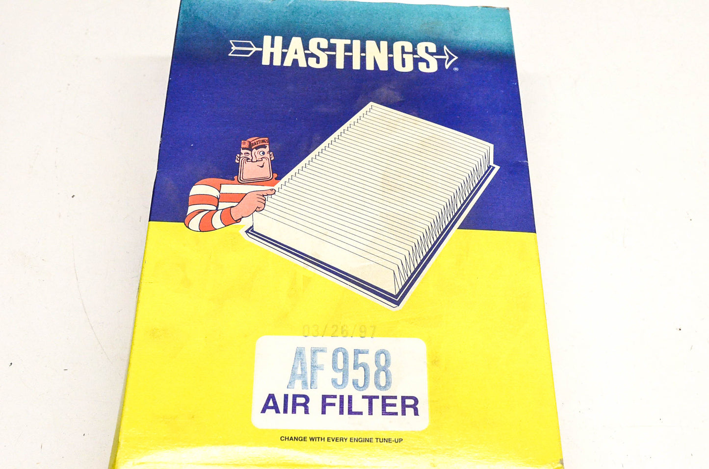 Hastings AF958 Air Filter NOS
