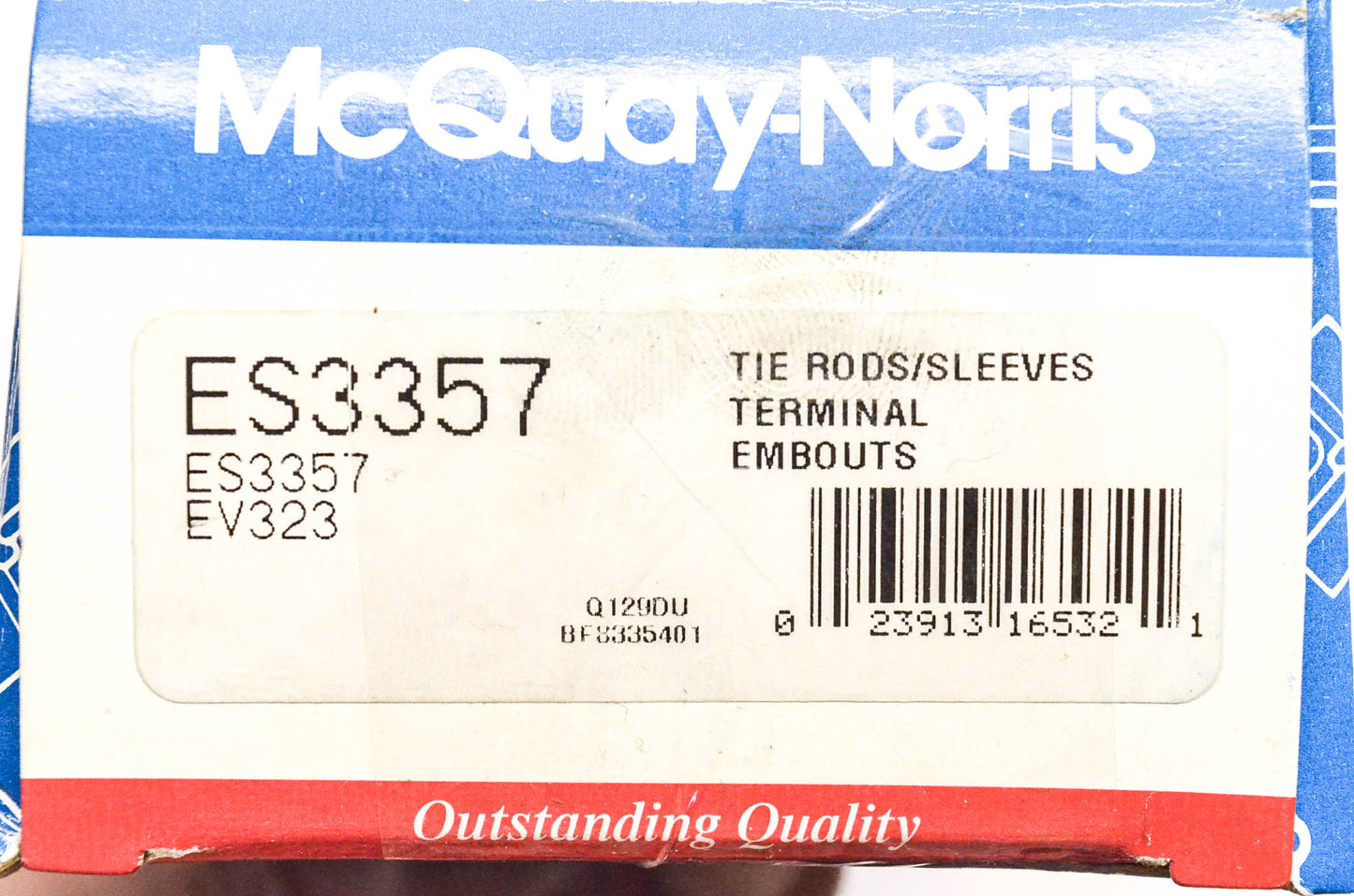 McQuay-Norris ES3357, EV323 Tie Rod End Kit NOS