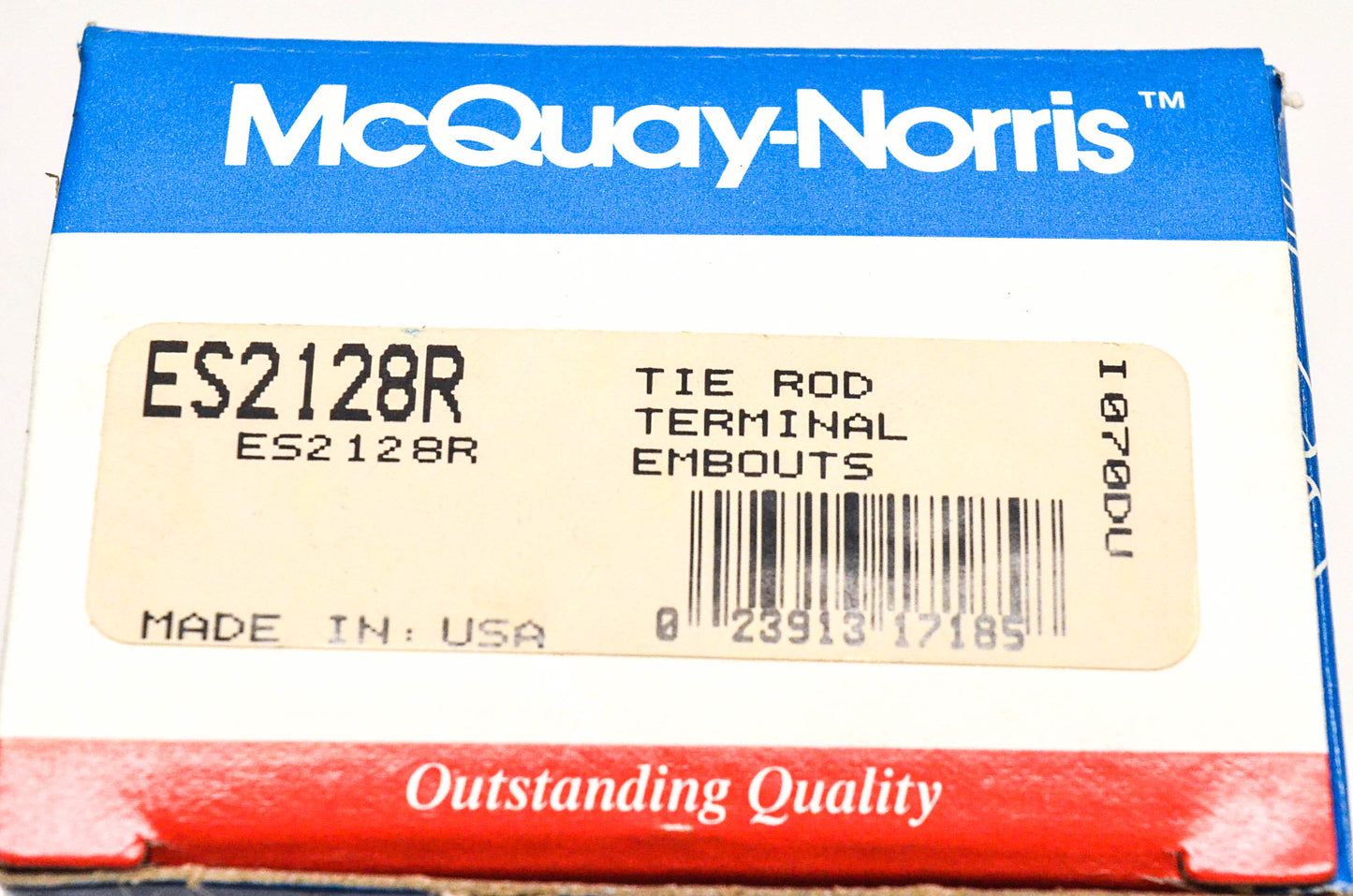McQuay-Norris ES2128R Tie Rod End Kit NOS