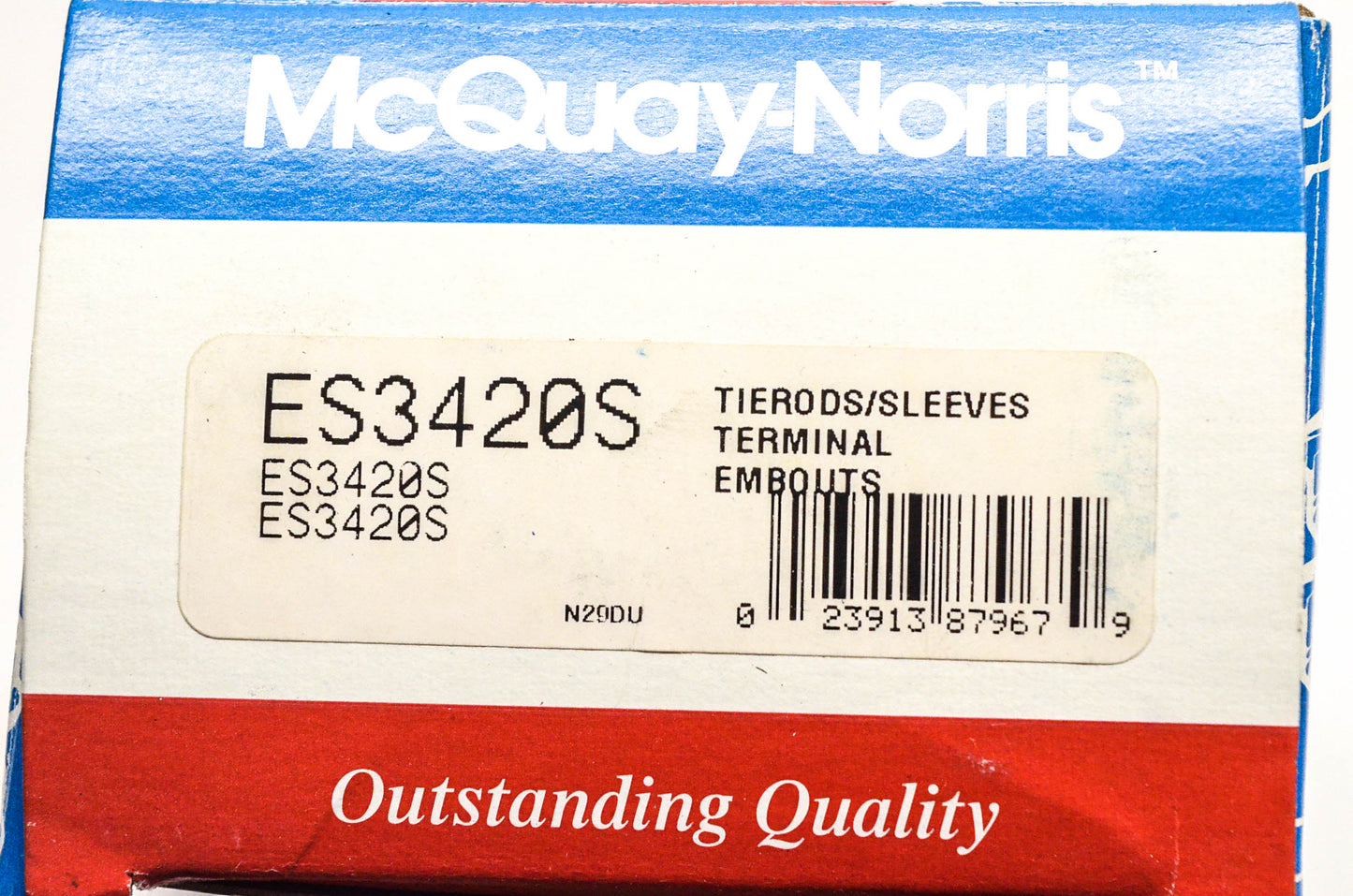 McQuay-Norris ES3420S Tie Rod End Adjusting Sleeve Kit NOS