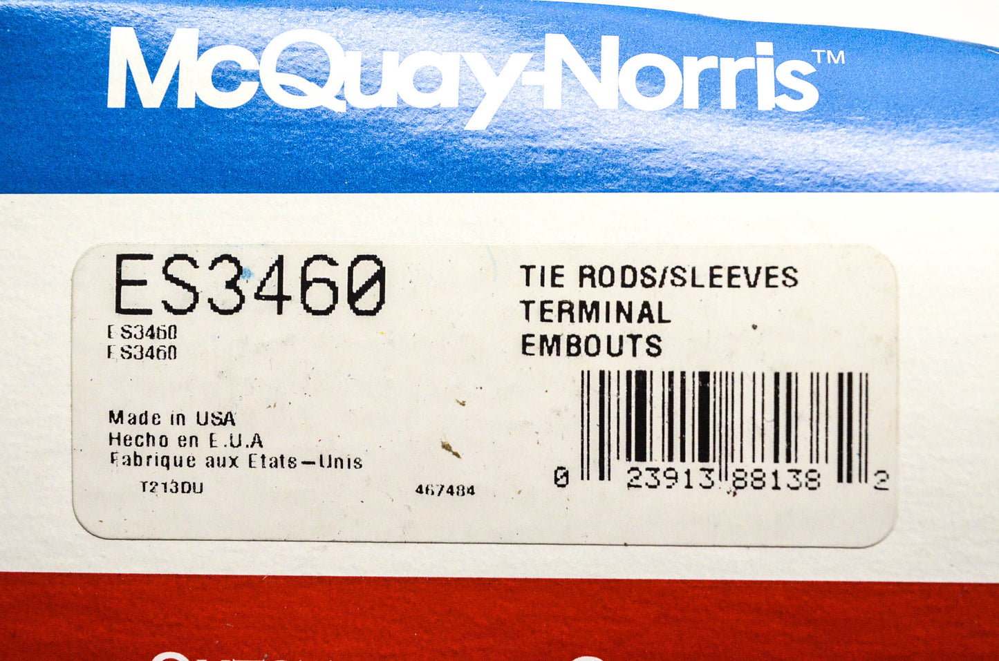 McQuay-Norris ES3460 Tie Rod End Kit NOS