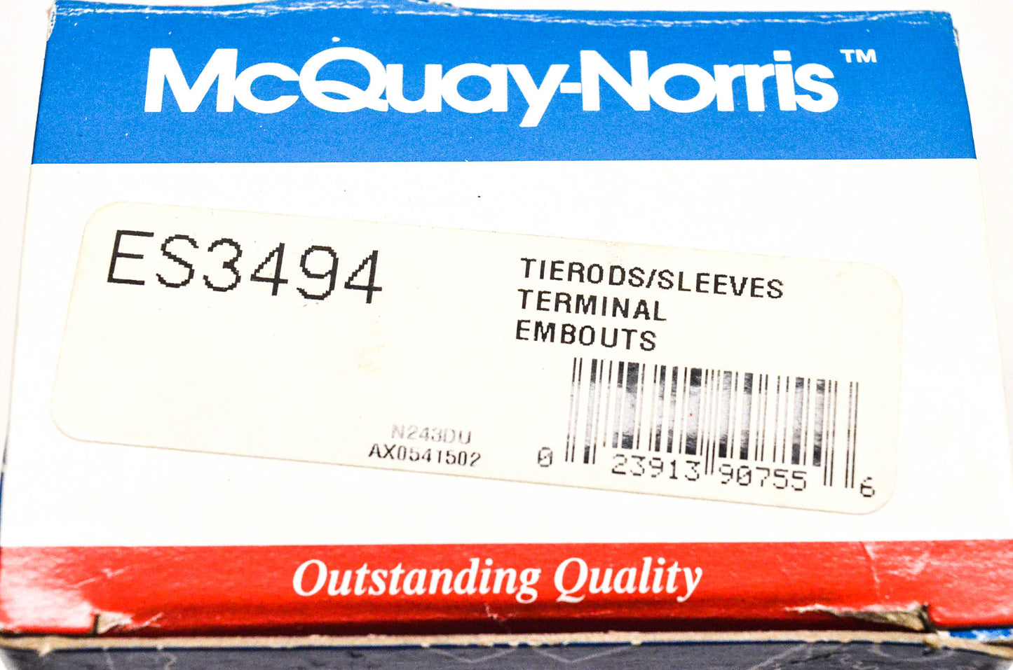McQuay-Norris ES3494 Tie Rod End Kit NOS