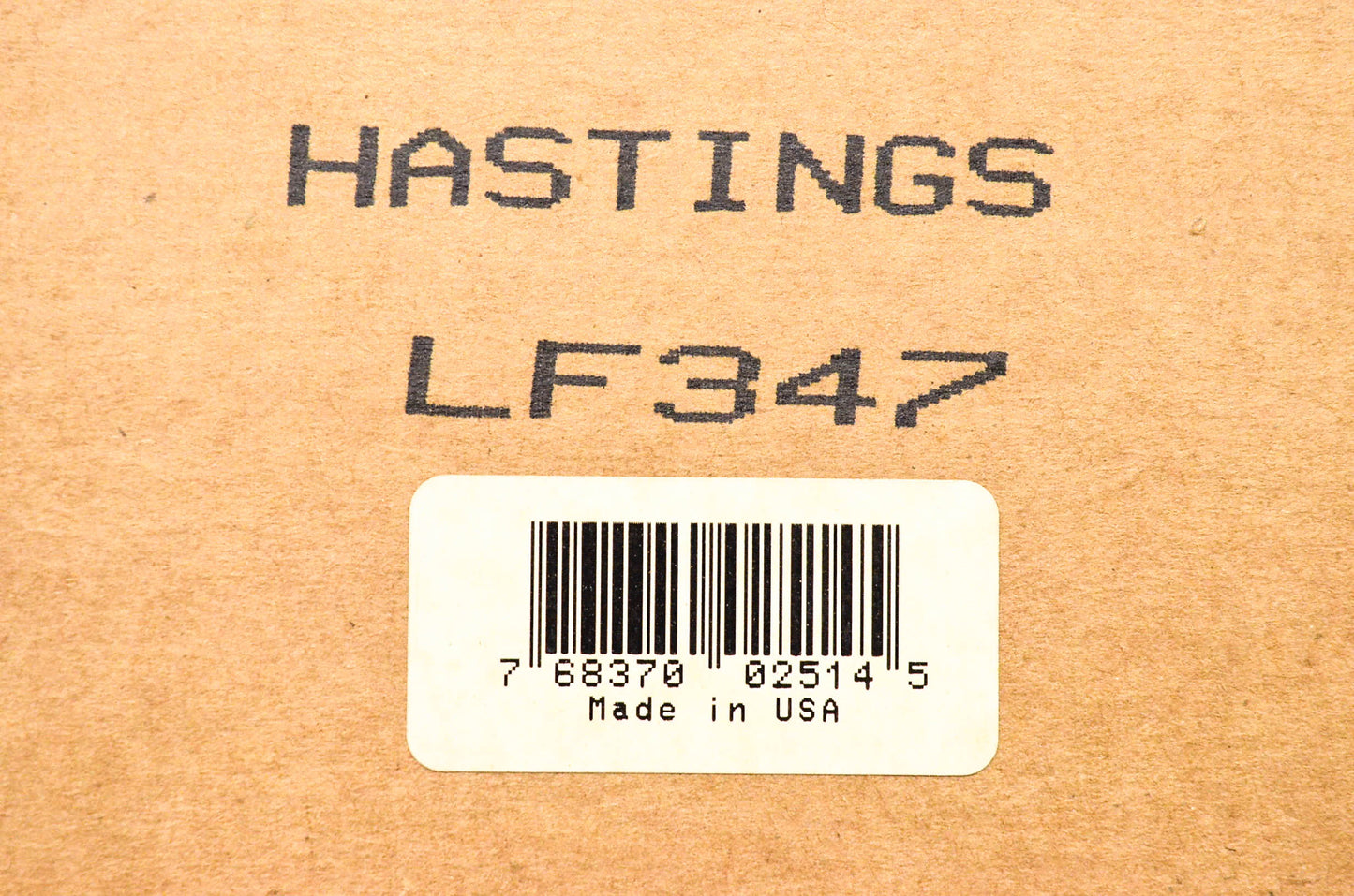 Hastings LF347 Oil Filter NOS