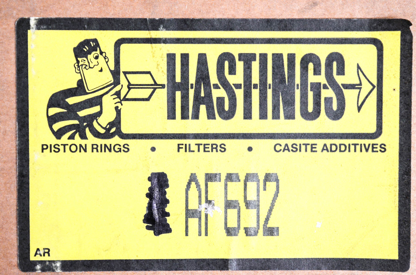 Hastings AF692 Air Filter NOS