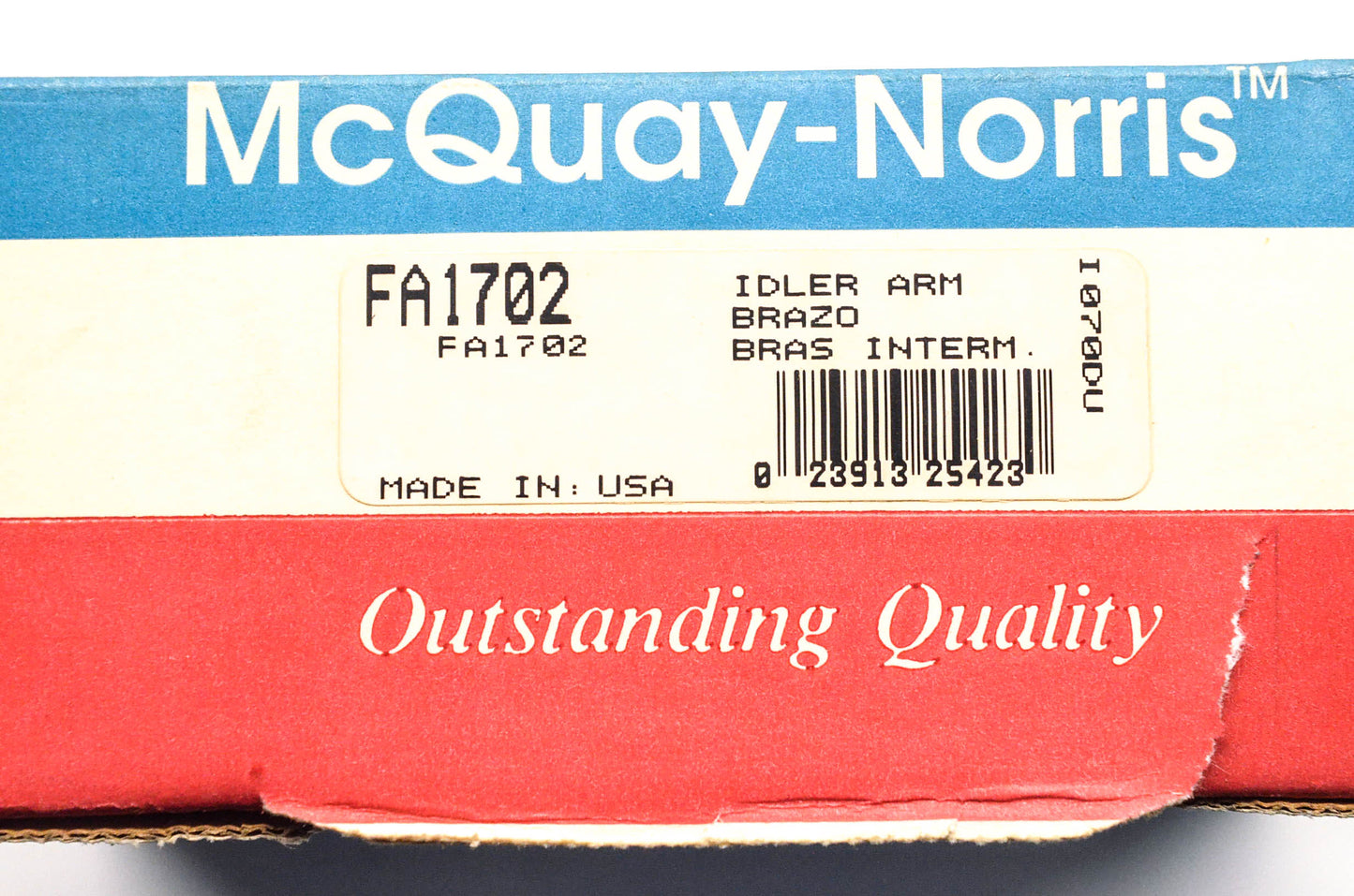 McQuay-Norris FA1702 Idler Arm NOS
