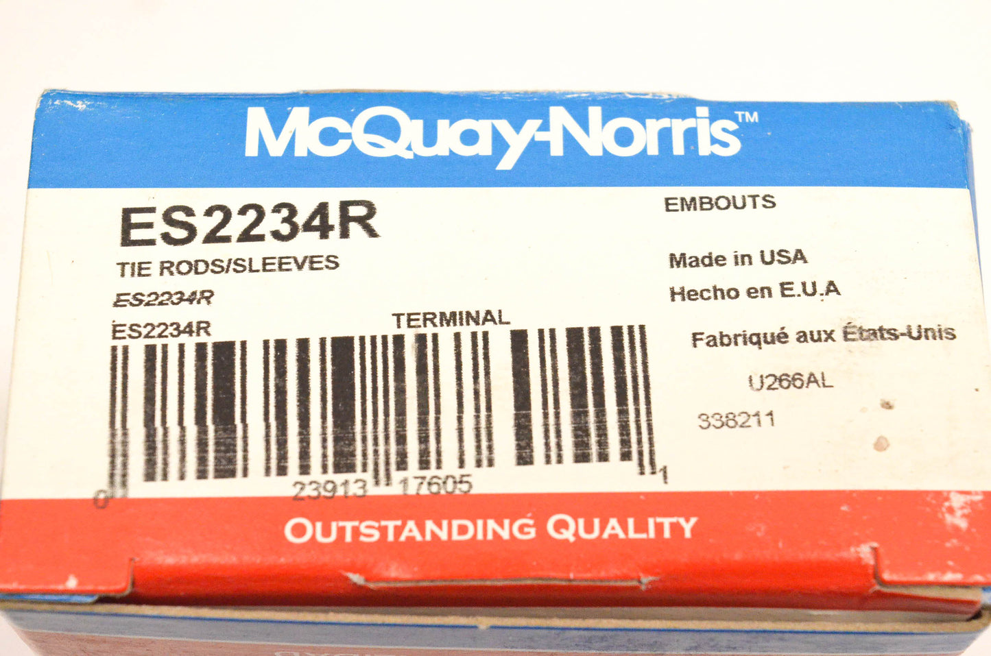 McQuay-Norris ES2234R, 2692553 Tie Rod End Kit NOS