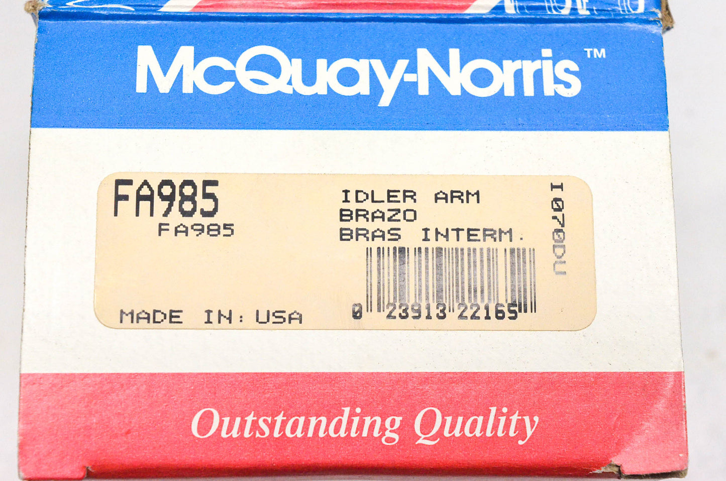 McQuay-Norris FA985 Idler Arm Kit NOS
