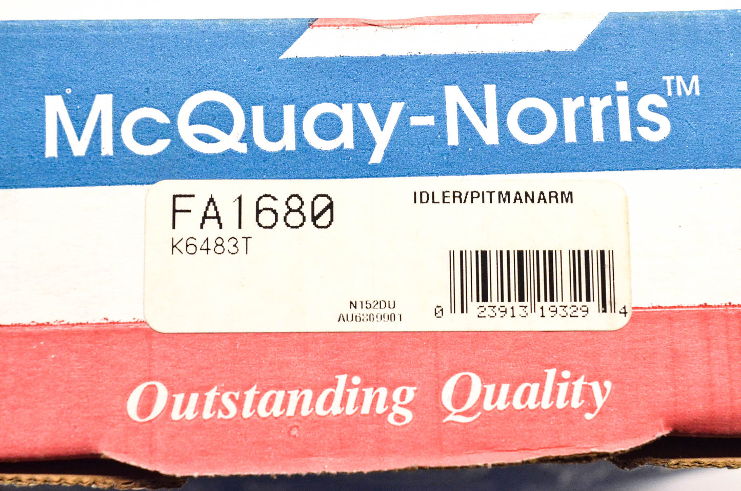 McQuay-Norris FA1680, K6483T Pitman Idler Arm NOS