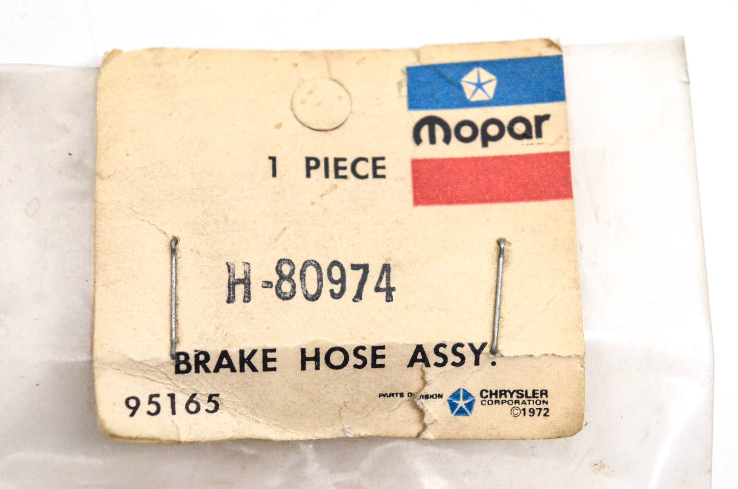 Mopar H-80974, H80974 Brake Hose Assembly NOS