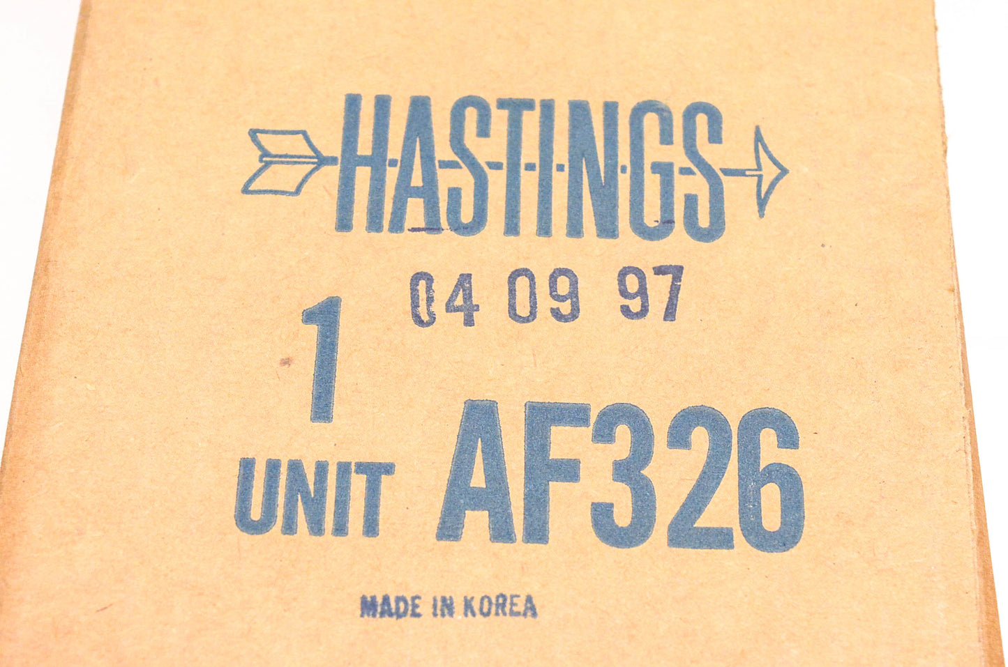 Hastings AF326 Air Filter NOS