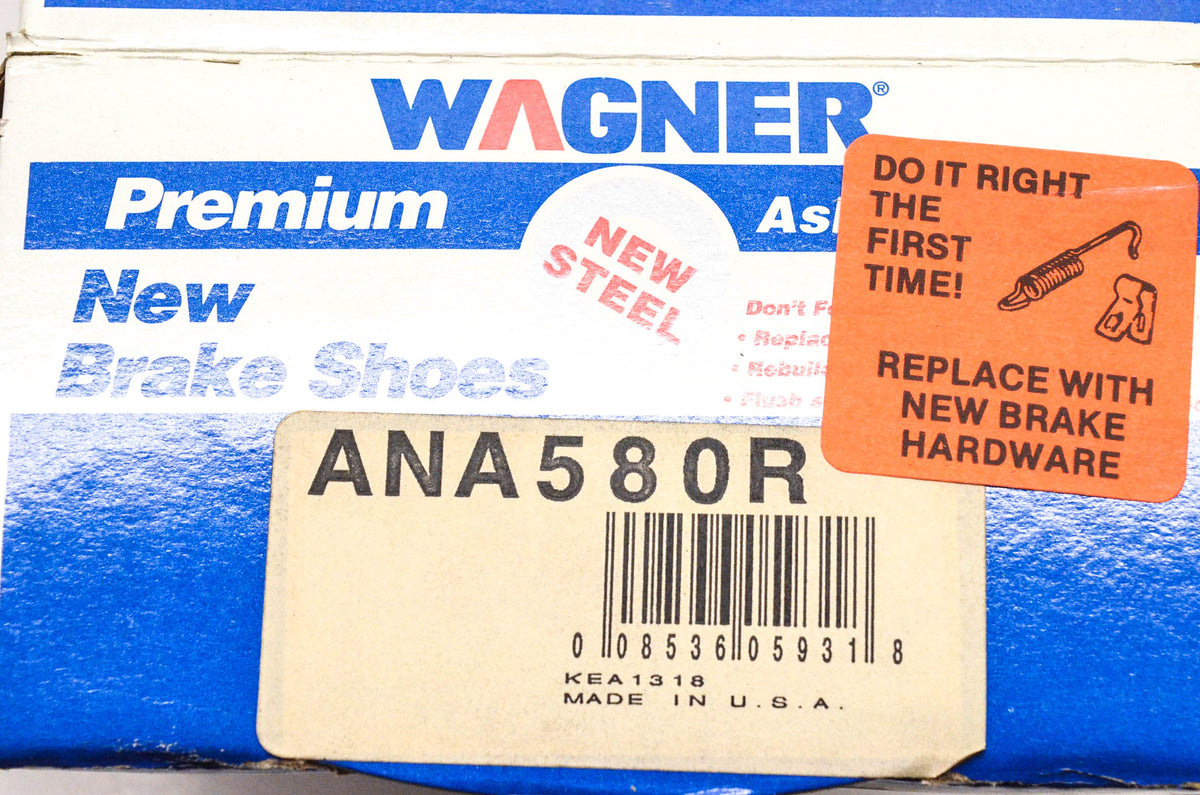 Wagner ANA580R Brake Shoe Kit NOS