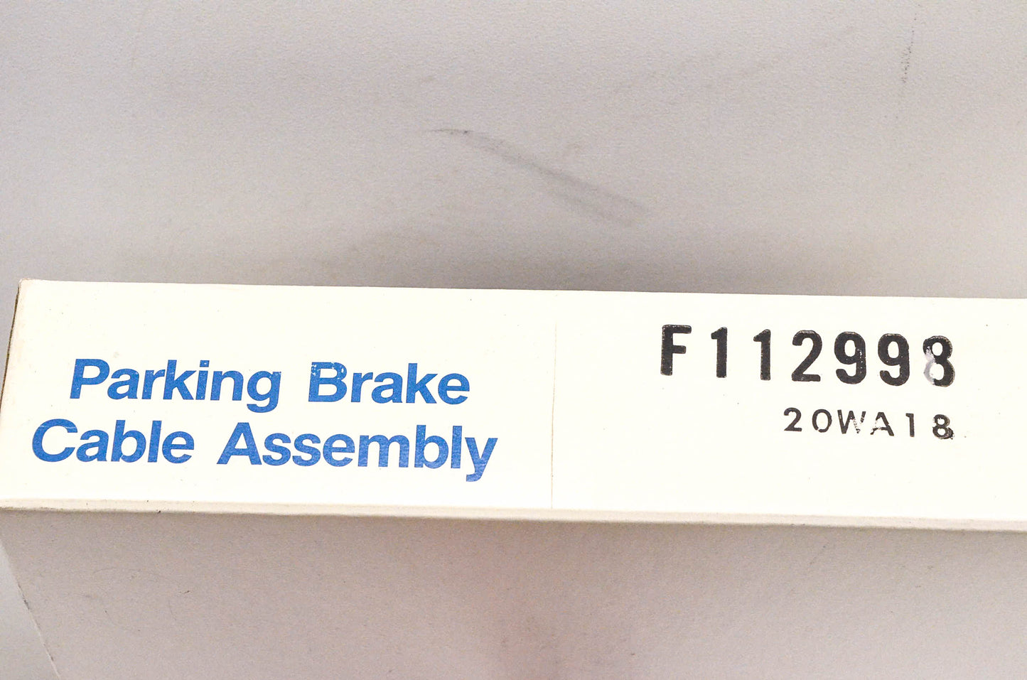 Wagner F112998 Brake Cable NOS