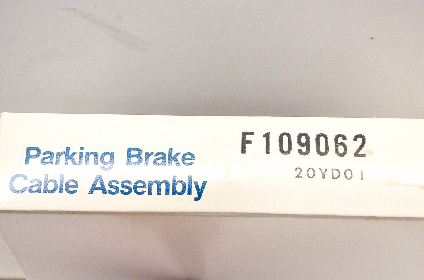 Wagner F109062, 20TD01 Brake Cable NOS