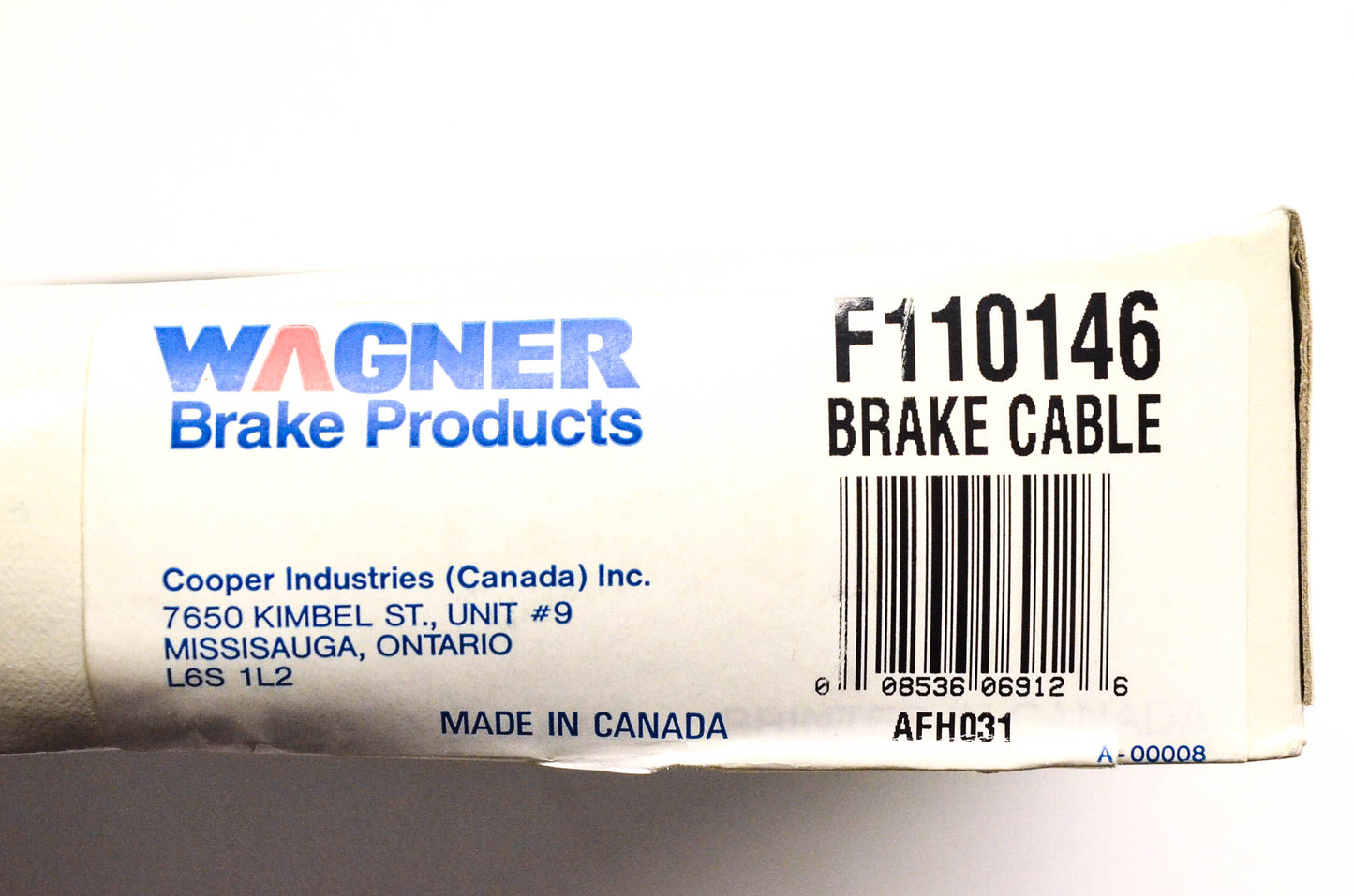 Wagner F110146 Brake Cable NOS