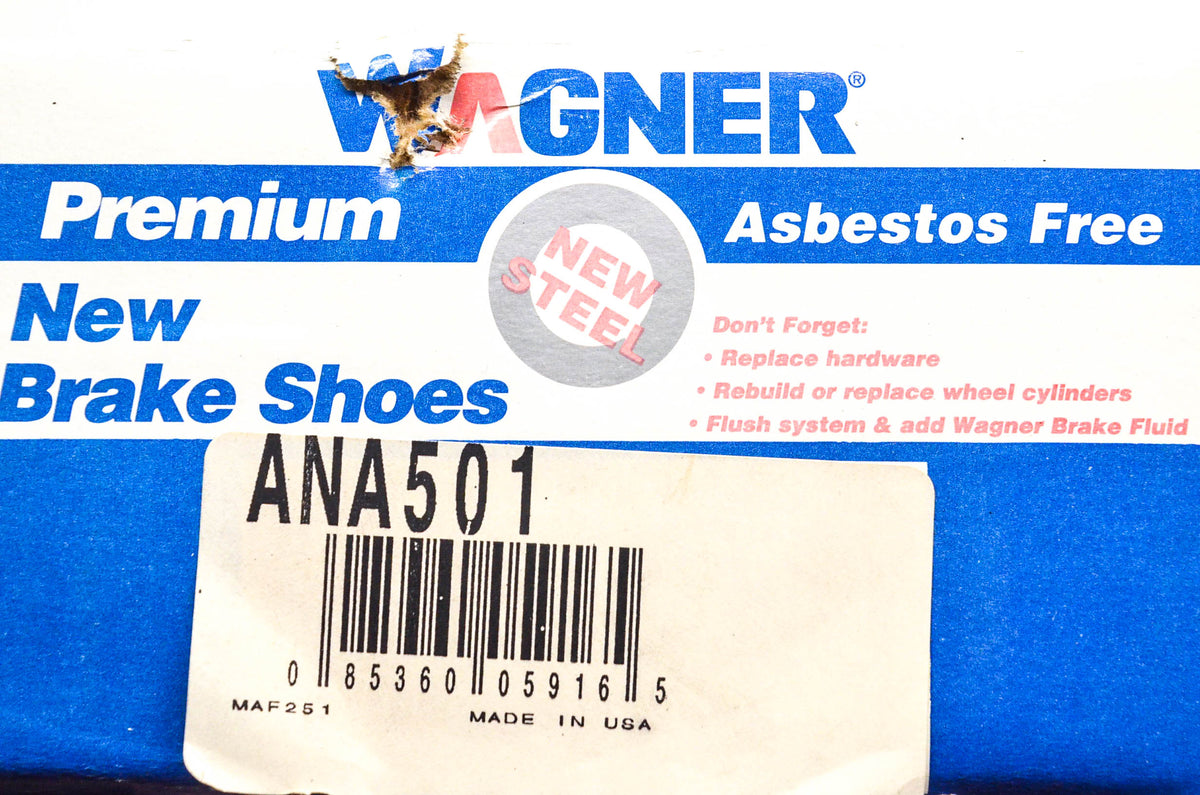 Wagner ANA501 Brake Shoe Kit NOS
