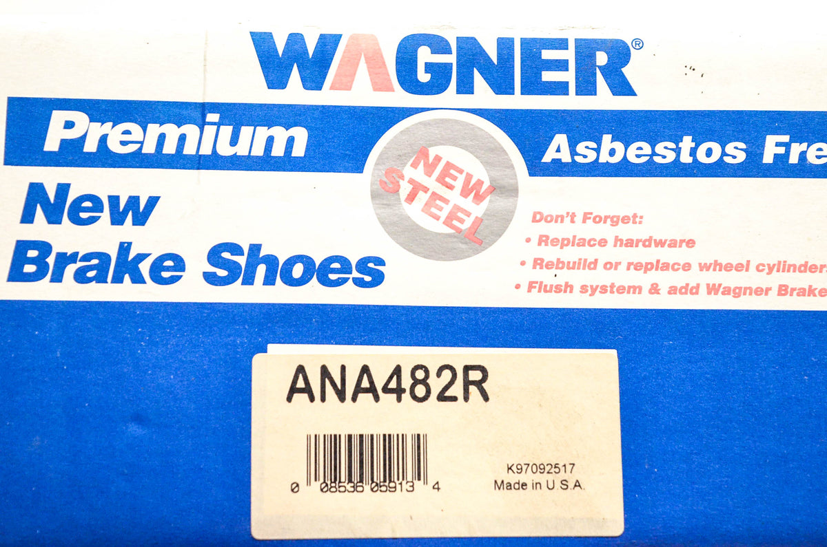 Wagner ANA482R Brake Shoe Kit NOS