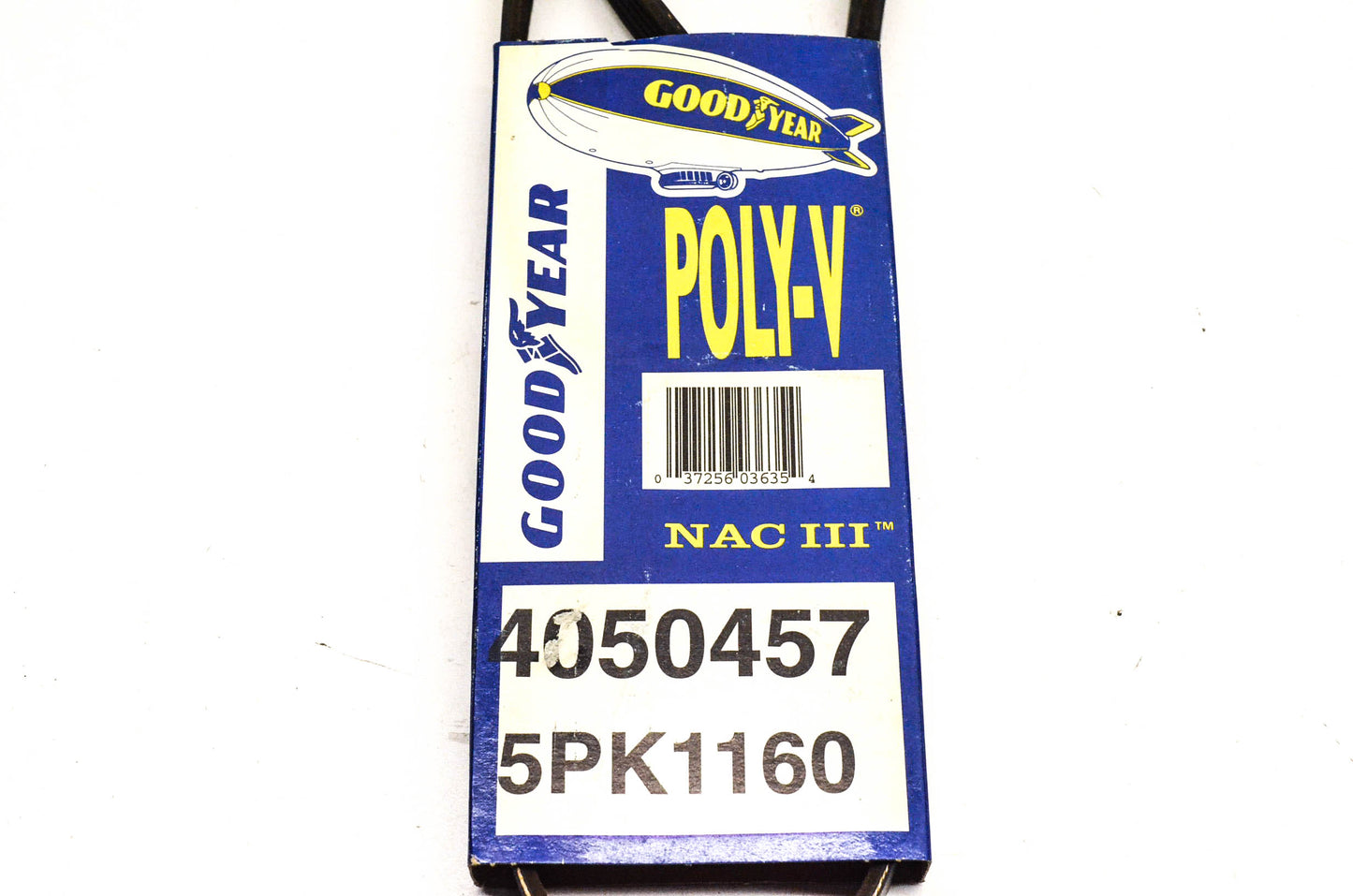 Goodyear 4050457, 5PK1160 Poly-V Belt Serpentine Gatorback NOS