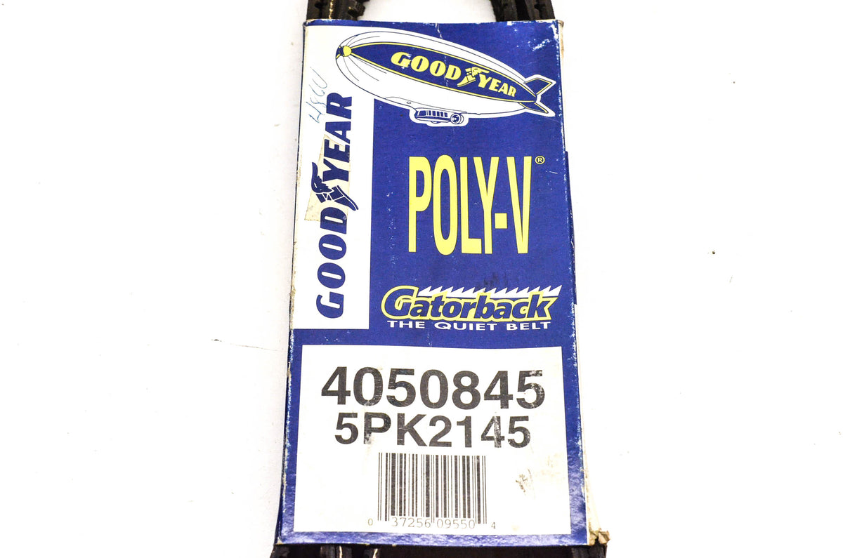 Goodyear 4050845, 5PK2145 Poly-V Belt Serpentine Gatorback NOS