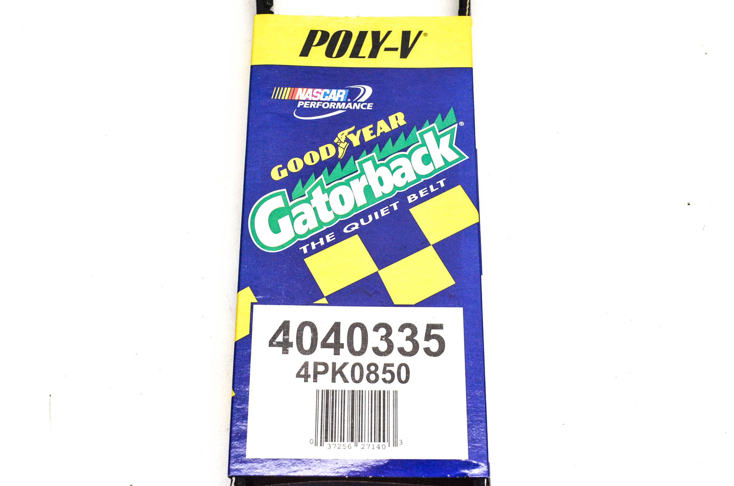 Goodyear 4040335, 4PK0850 Poly-V Belt Serpentine Gatorback NOS