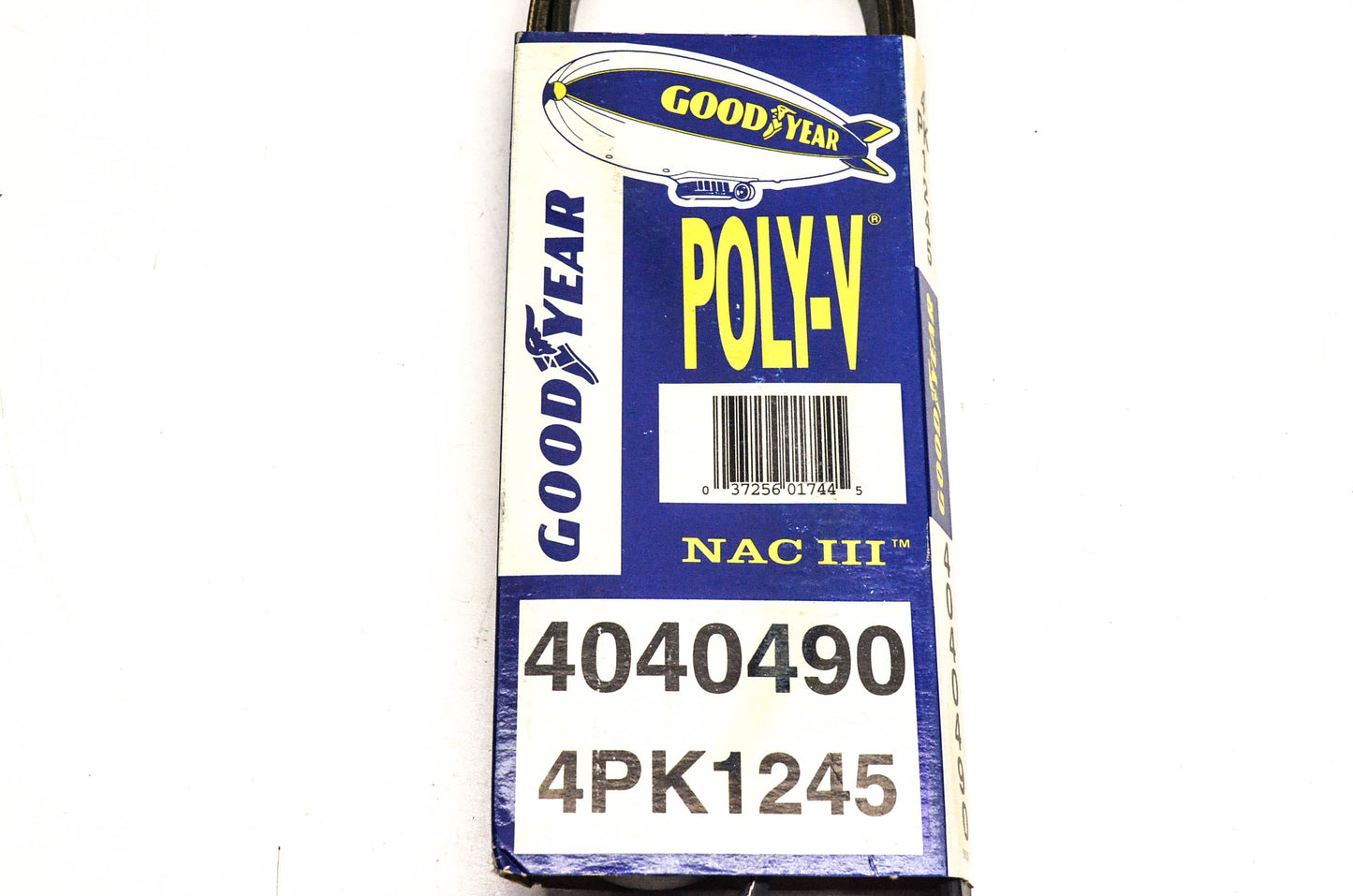 Goodyear 4040490, 4PK1245 Poly-V Belt Serpentine Gatorback NOS