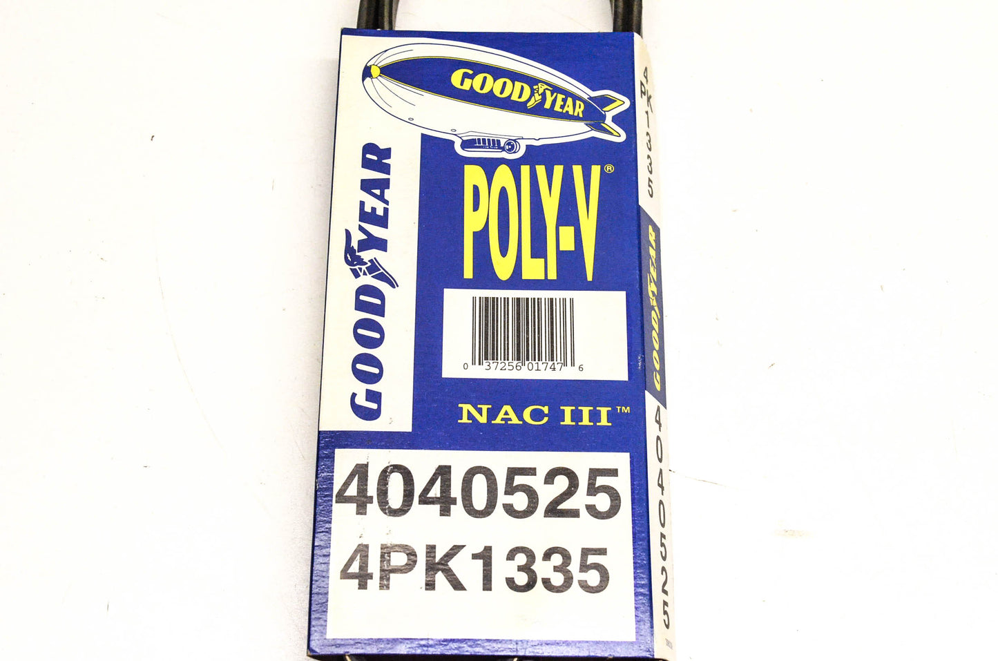 Goodyear 4040525, 4PK1335 Poly-V Belt Serpentine Gatorback NOS