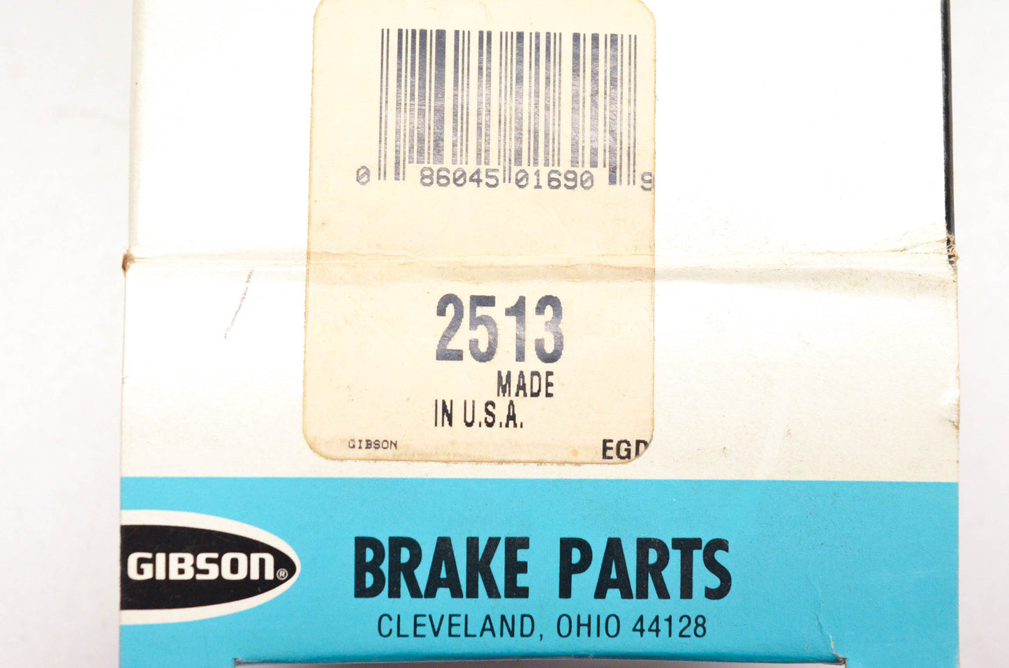 Gibson 2513 Brake Hardware Kit NOS