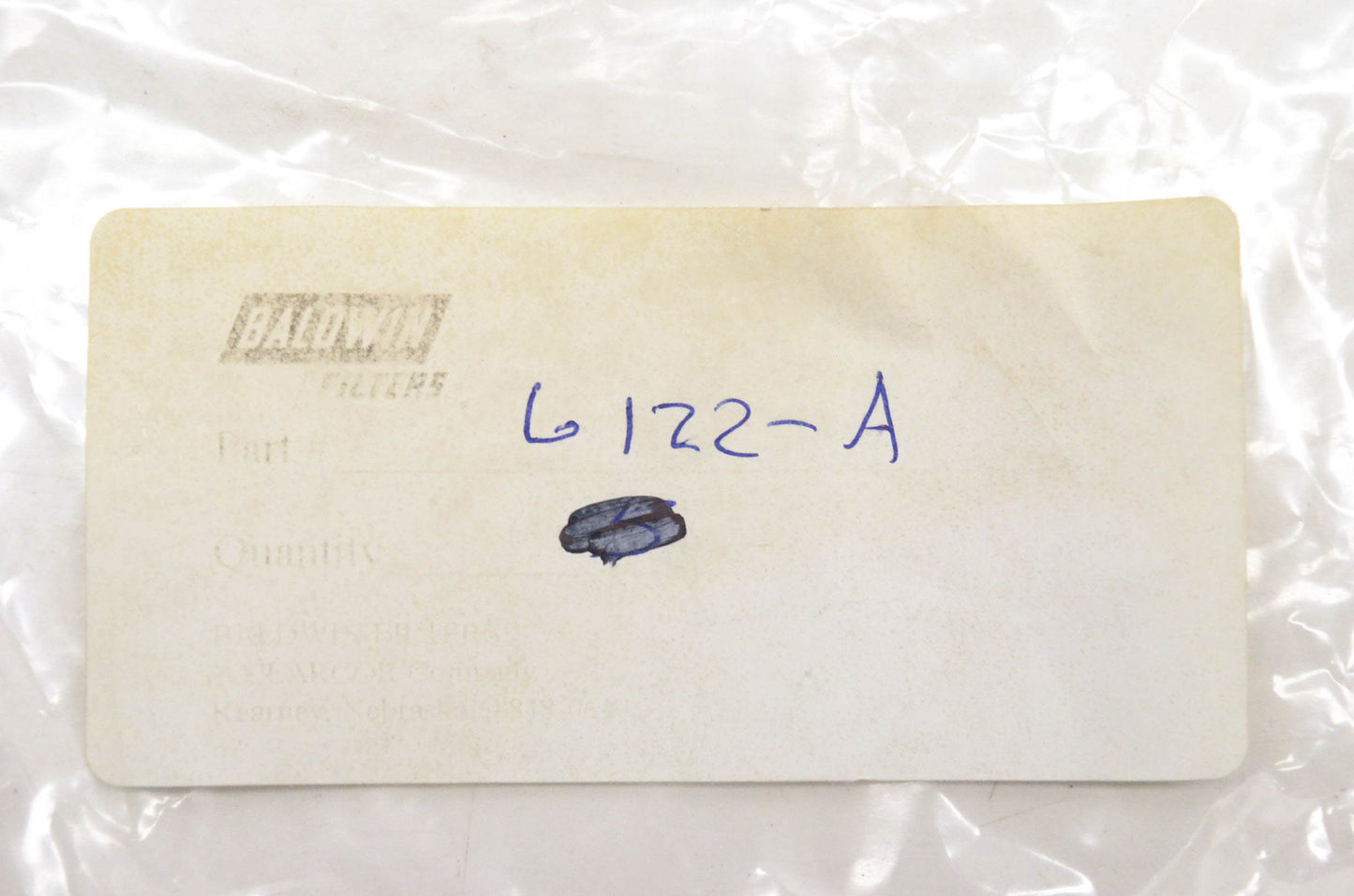 Baldwin G122-A Fiber Gasket NOS