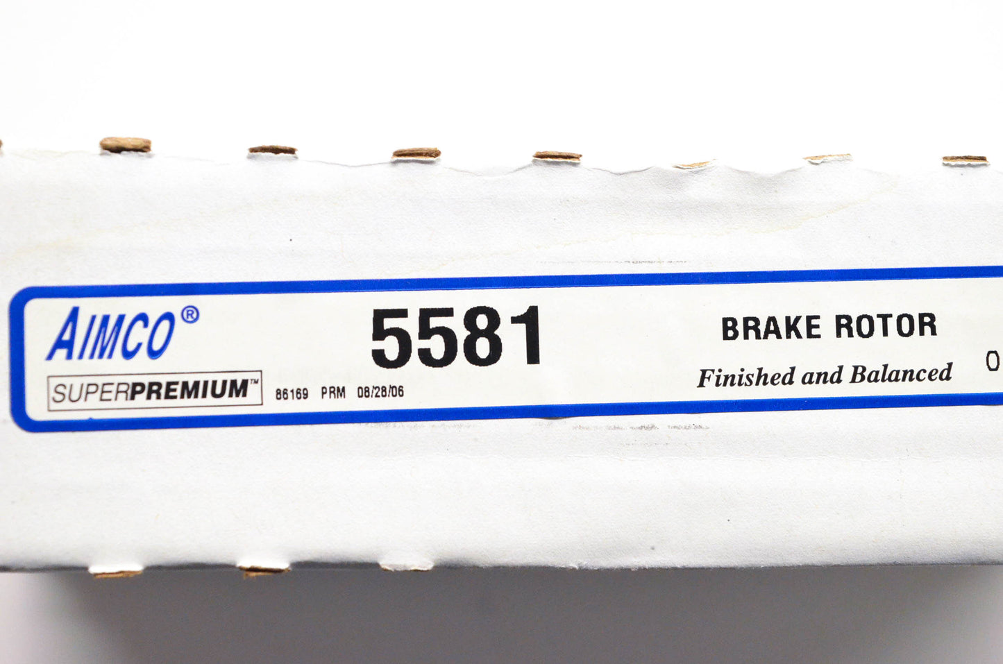 Aimco 5581, 141604, BD125136 Brake Rotor NOS