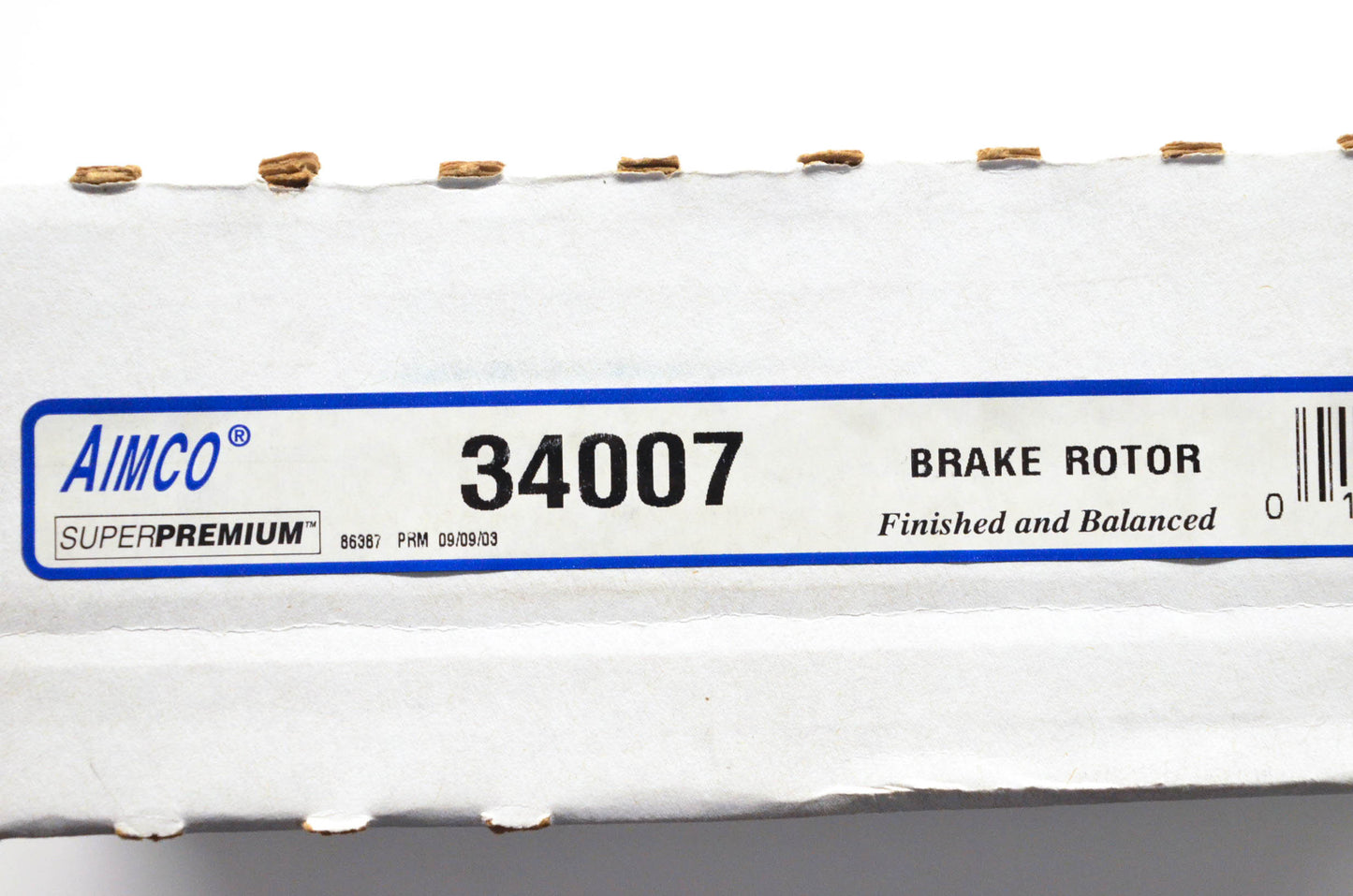 Aimco 34007, 141817, 96387 Brake Rotor NOS